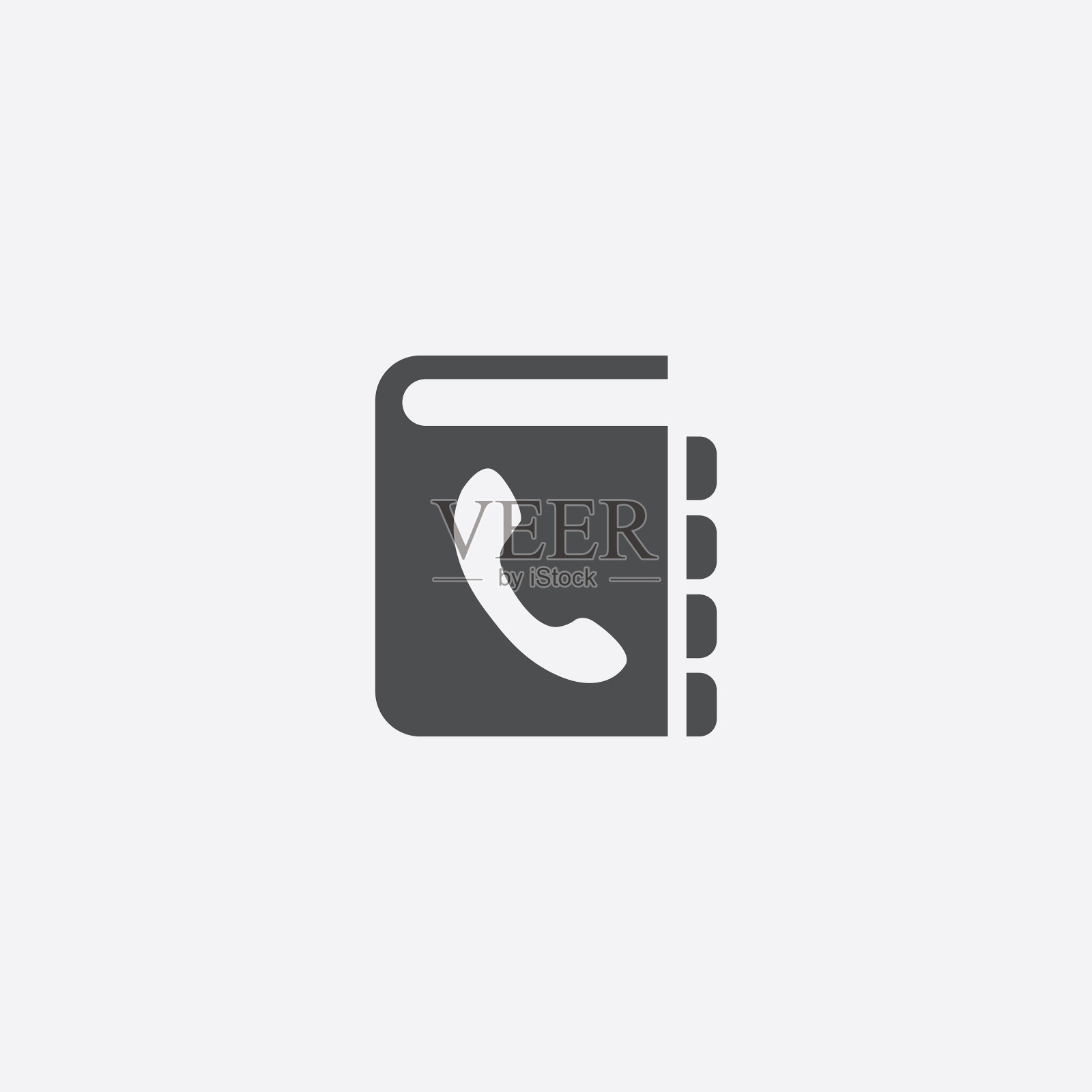 电话簿图标图标素材