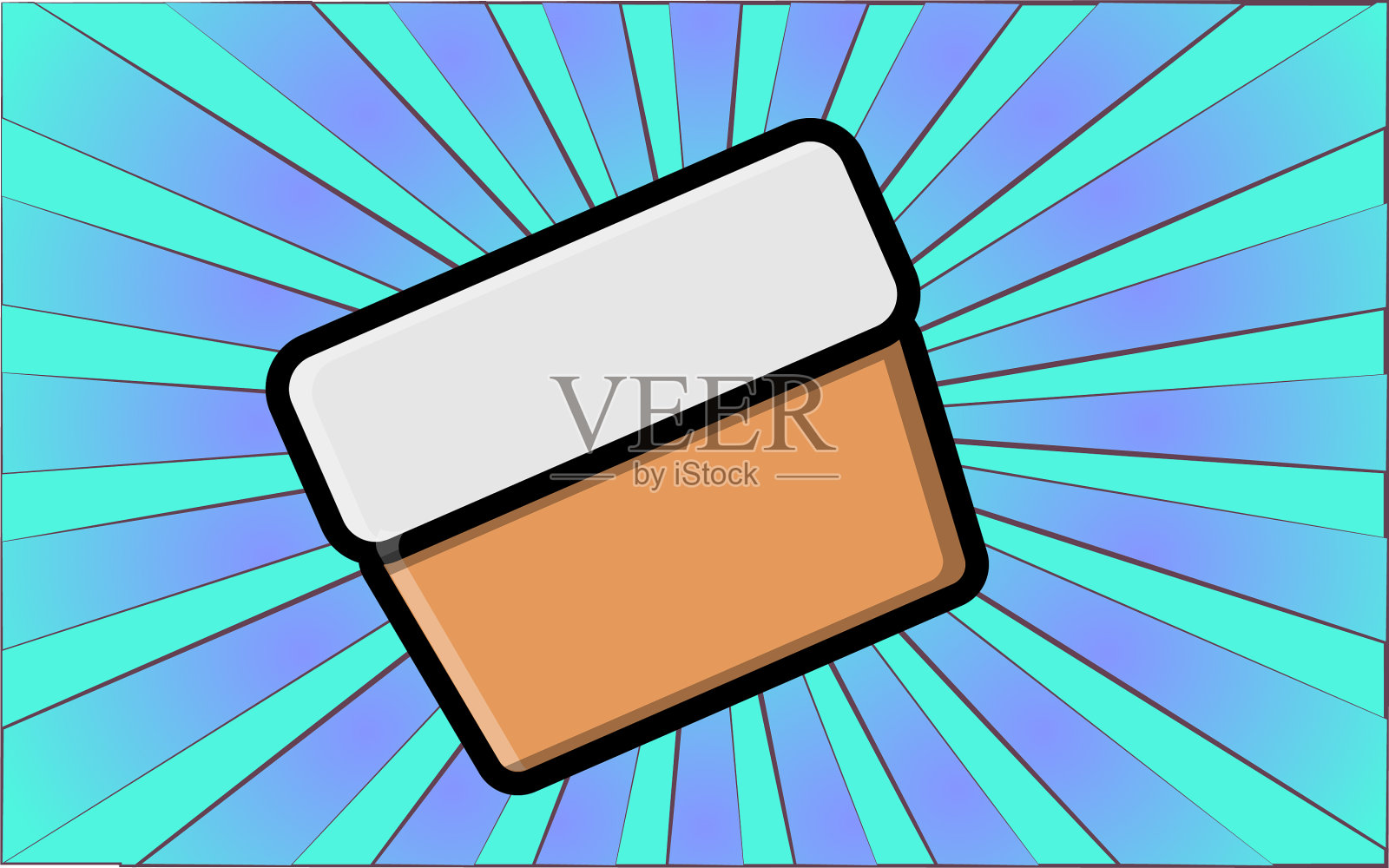 美容魅力霜在化妆插画图片素材