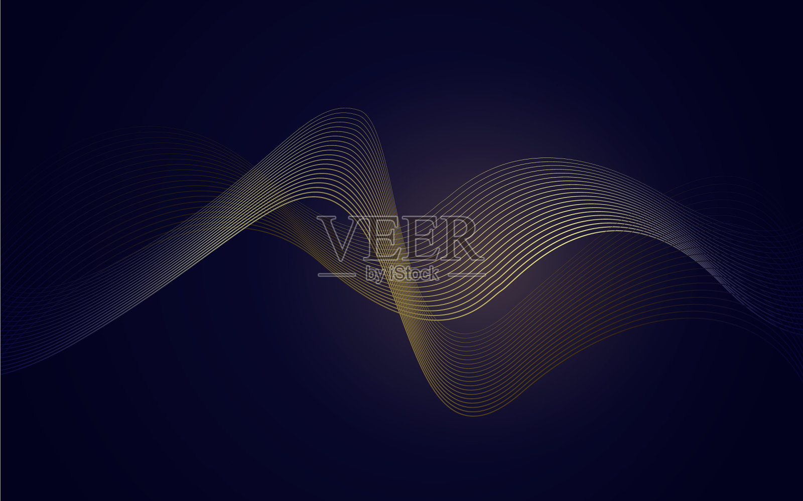 混合艺术奢侈图案抽象的深蓝色插画图片素材