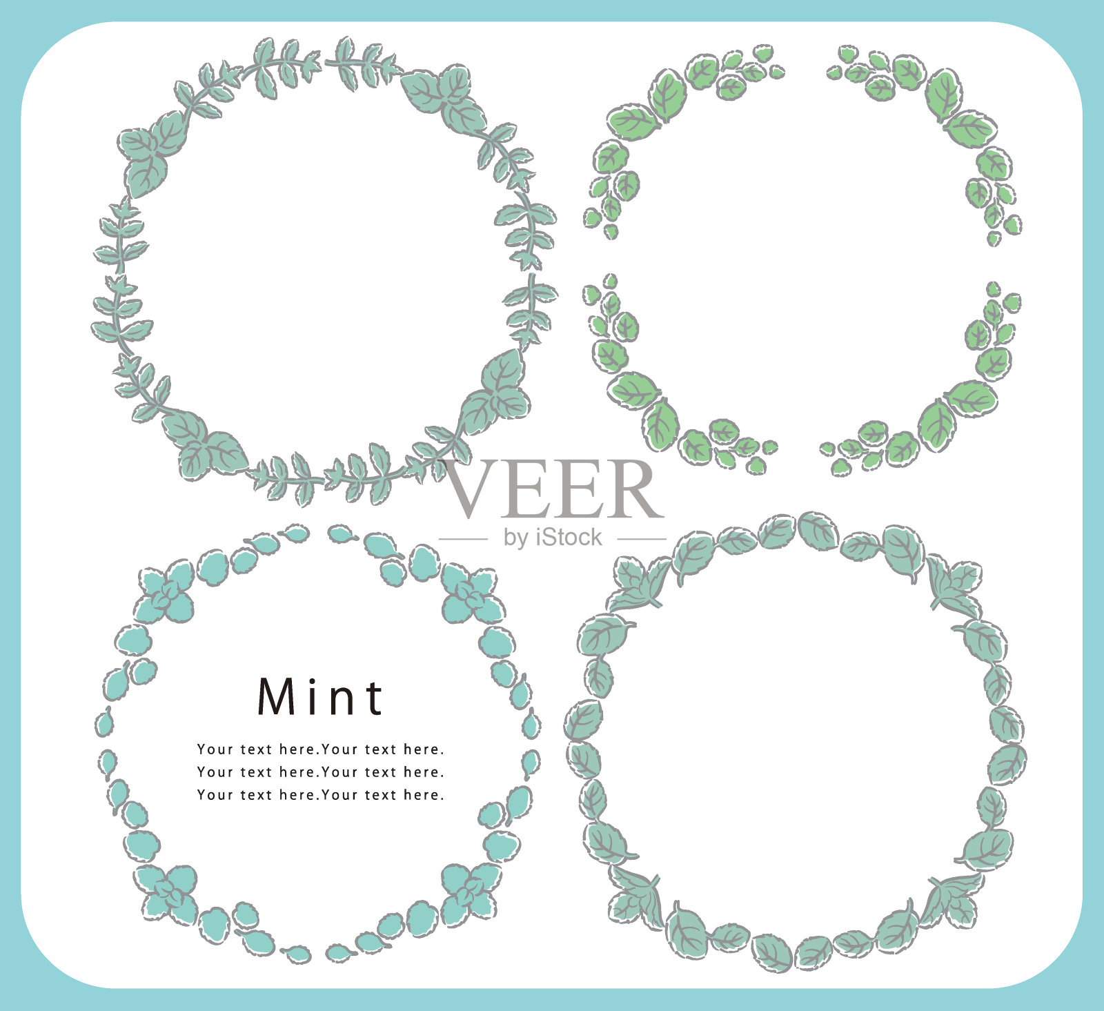 柠檬枝架组成。矢量插图。插画图片素材