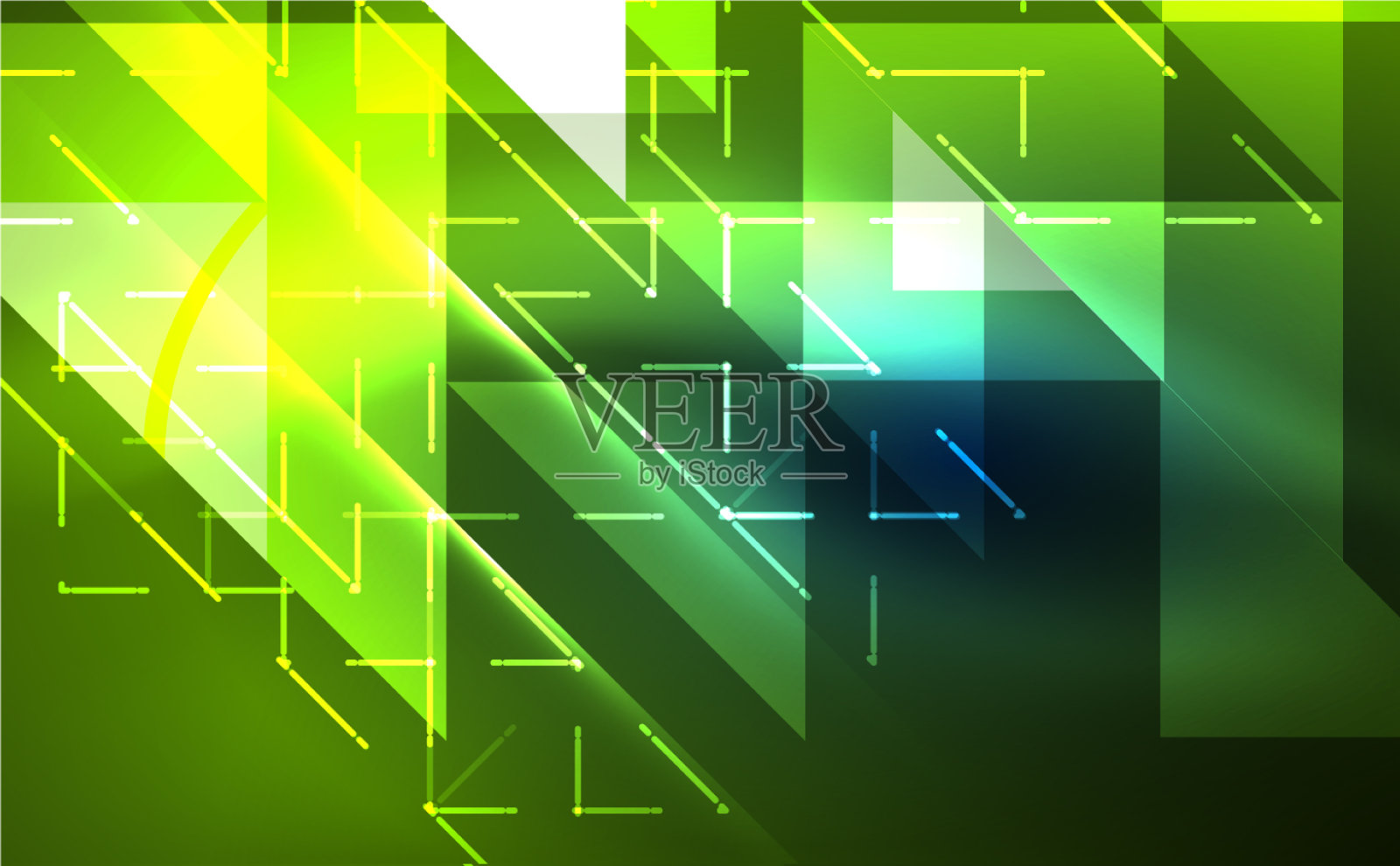 用抽象背景拼接三角形图案插画图片素材