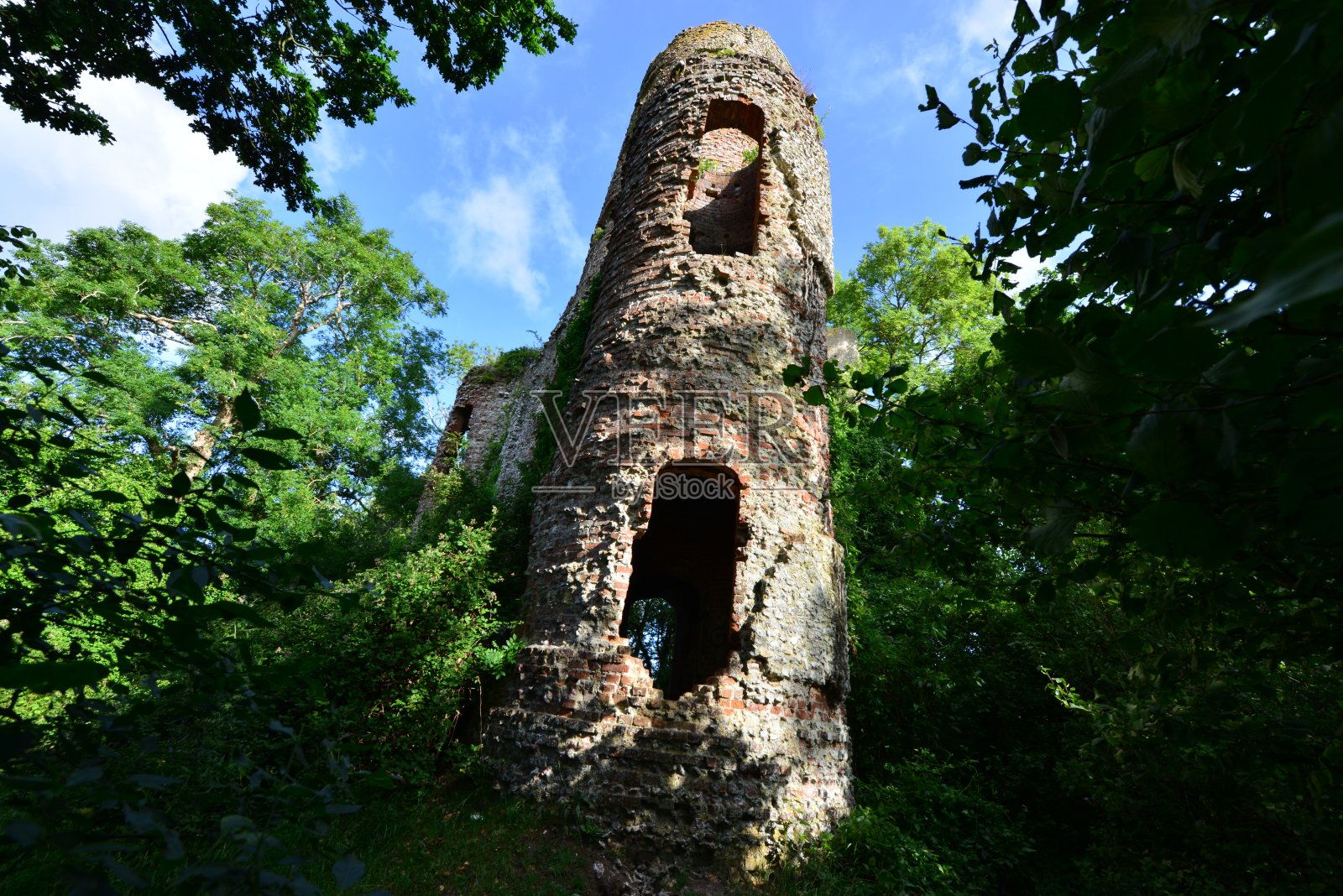 西苏塞克斯的纪念碑。以超自然现象，自杀和神秘事件而闻名。照片摄影图片