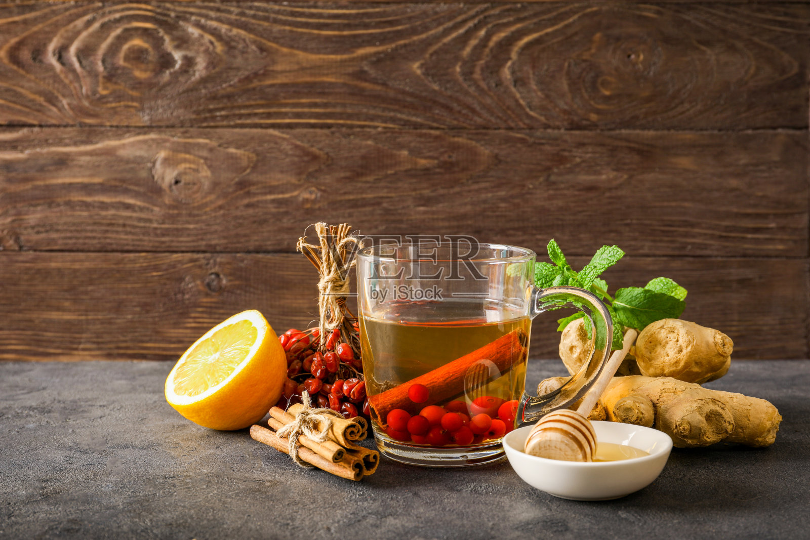 增强免疫力的各种健康天然产品照片摄影图片