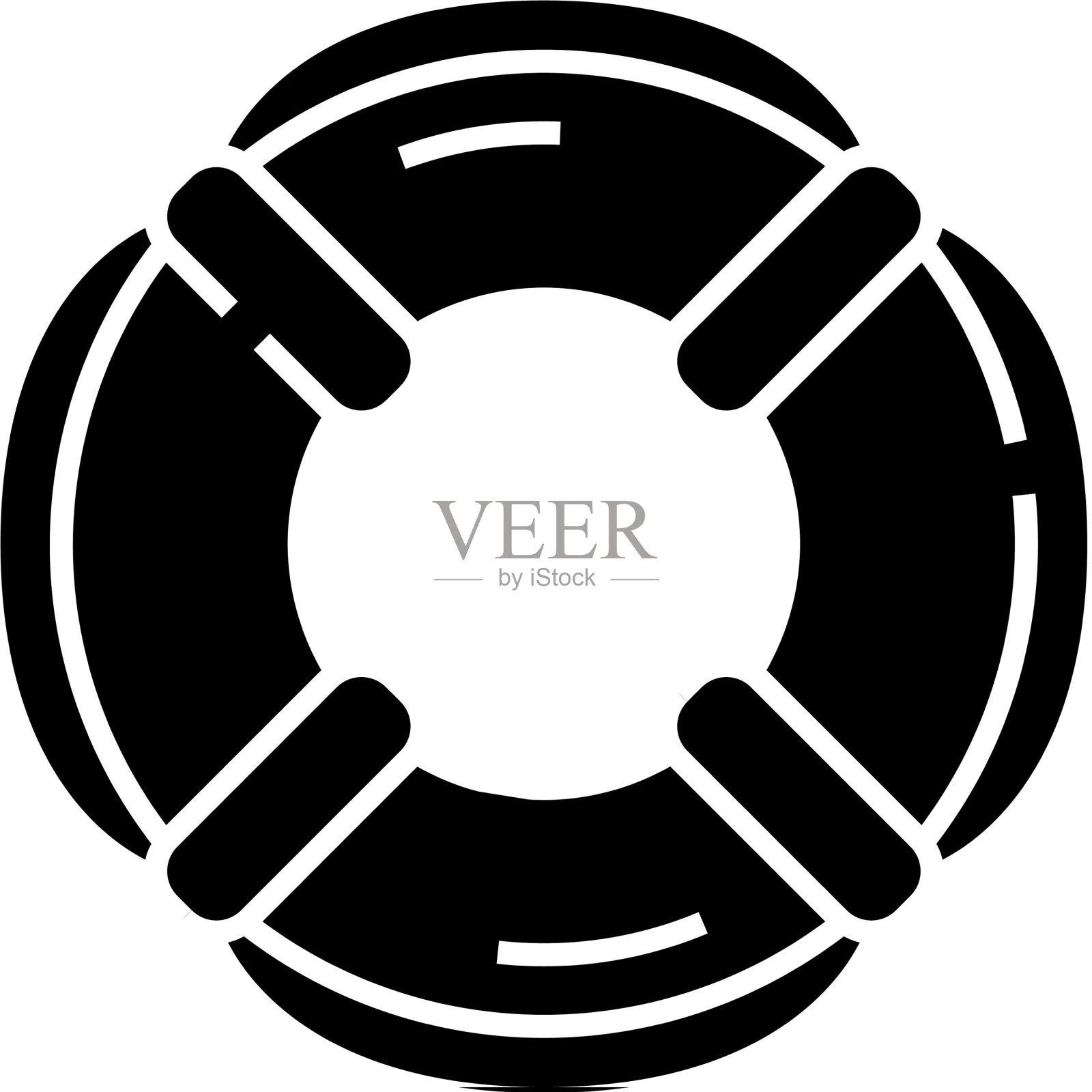 帮助黑色图标概念平图标素材