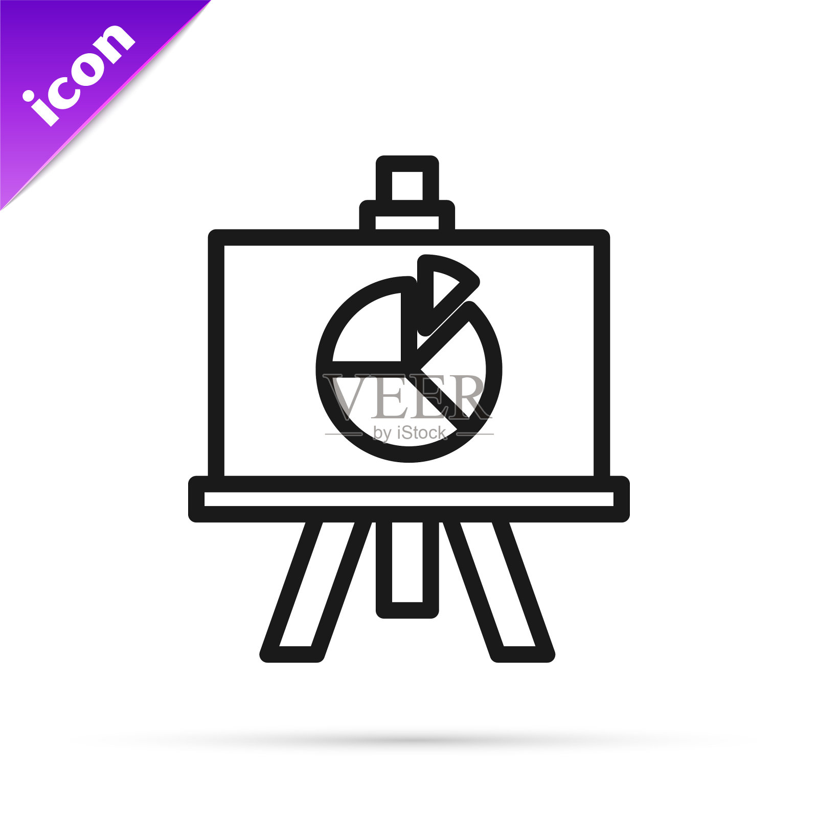 黑线xyz坐标系统图标隔离在图标素材