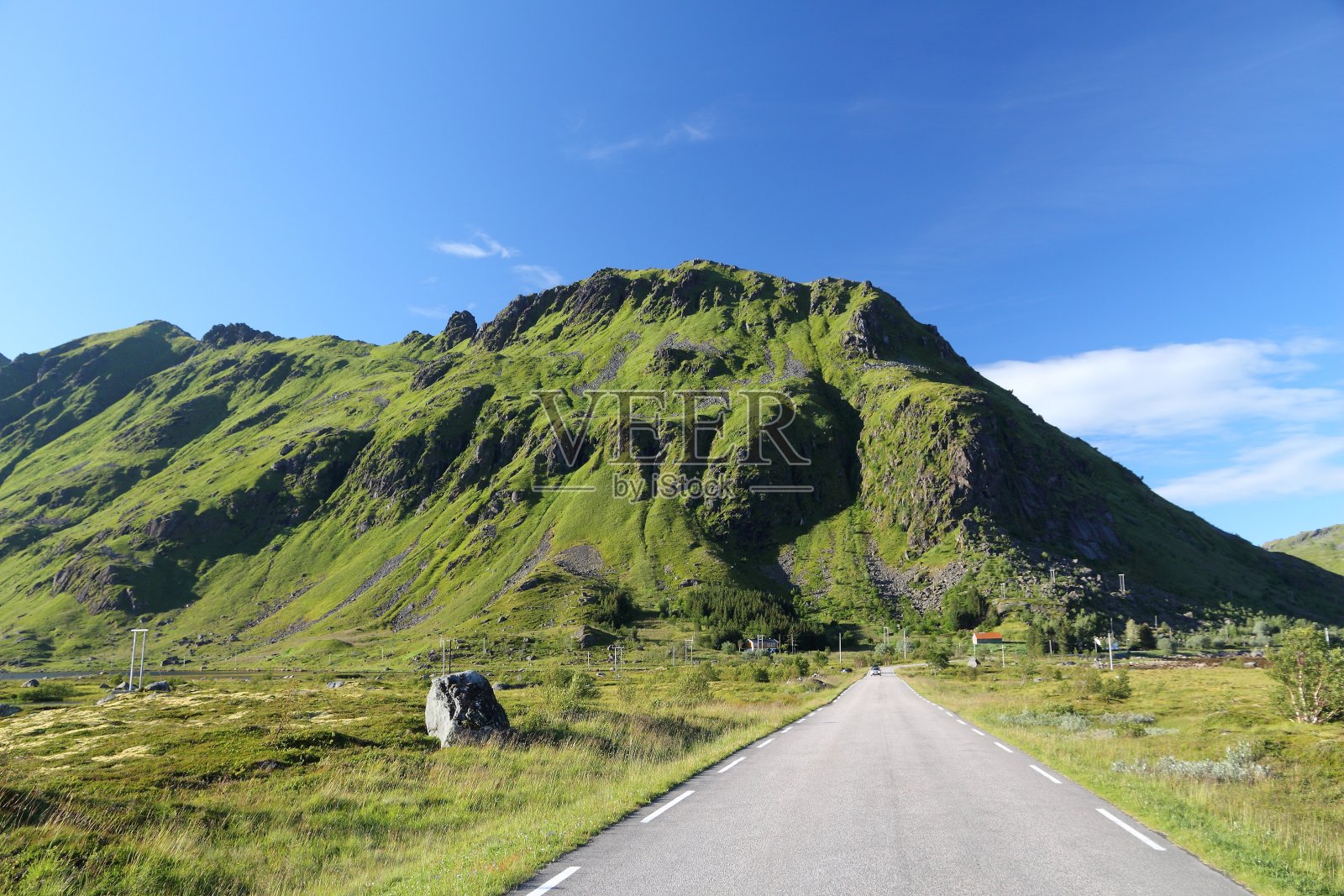 绿色的山照片摄影图片