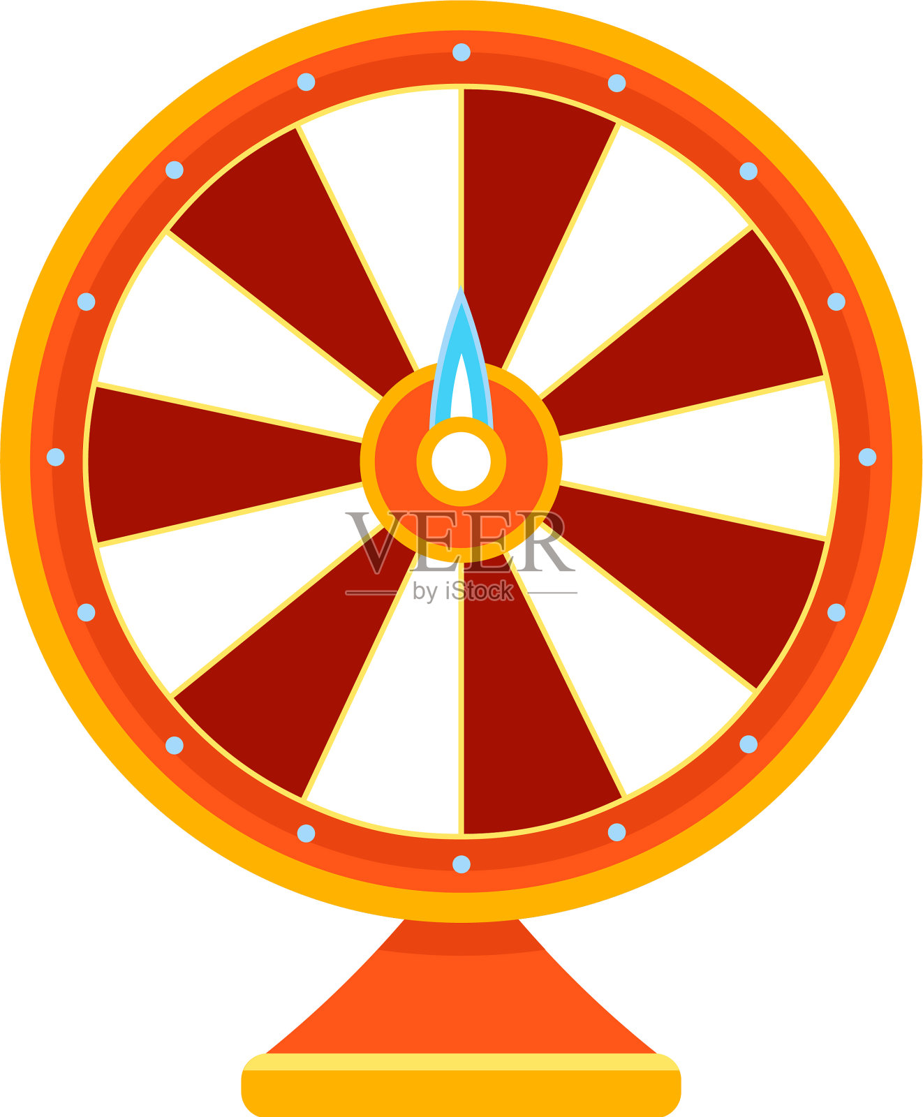 卡通轮财运彩票设计元素设计元素图片