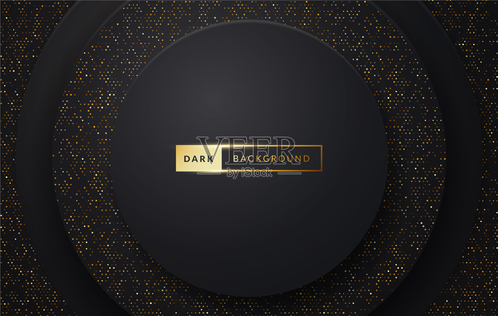 深色豪华高档背景与闪耀效果插画图片素材