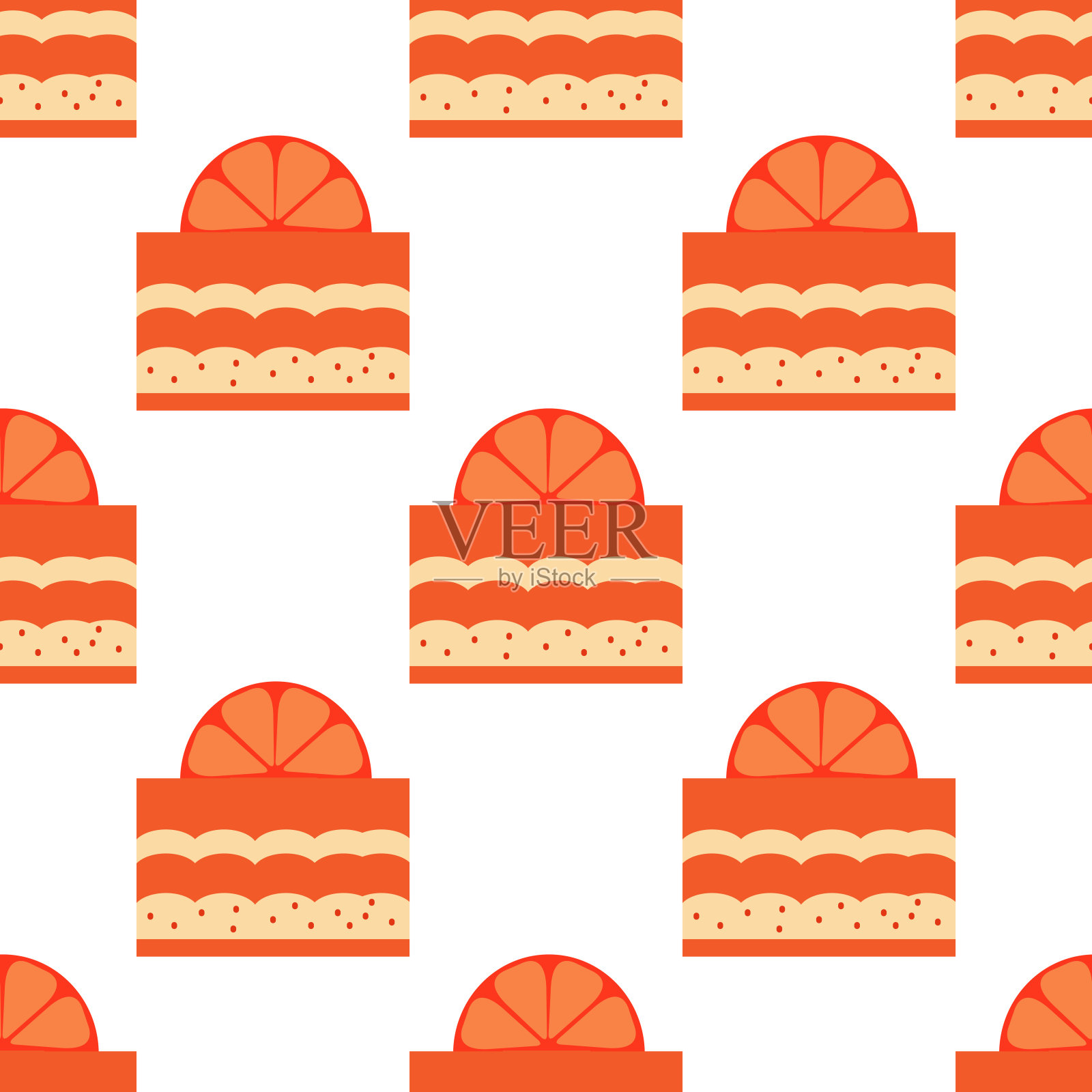 甜蜜的模式插画图片素材