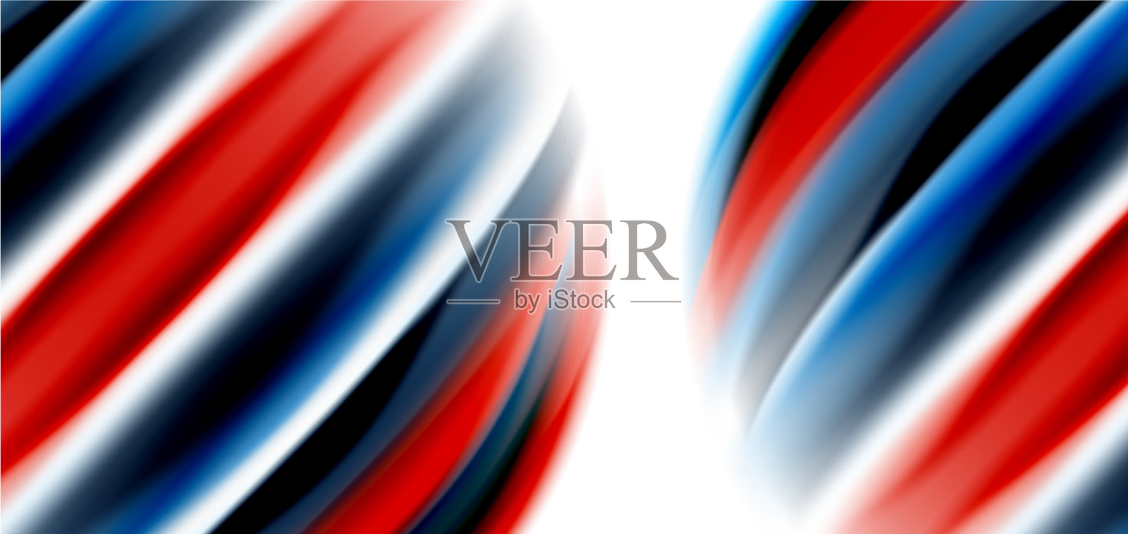 丝滑的线条上的白色液体液体的颜色插画图片素材