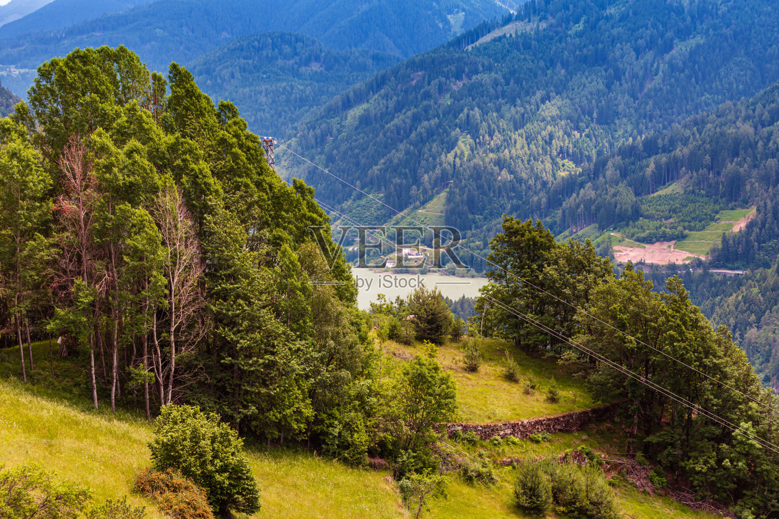 夏天的风景照片摄影图片