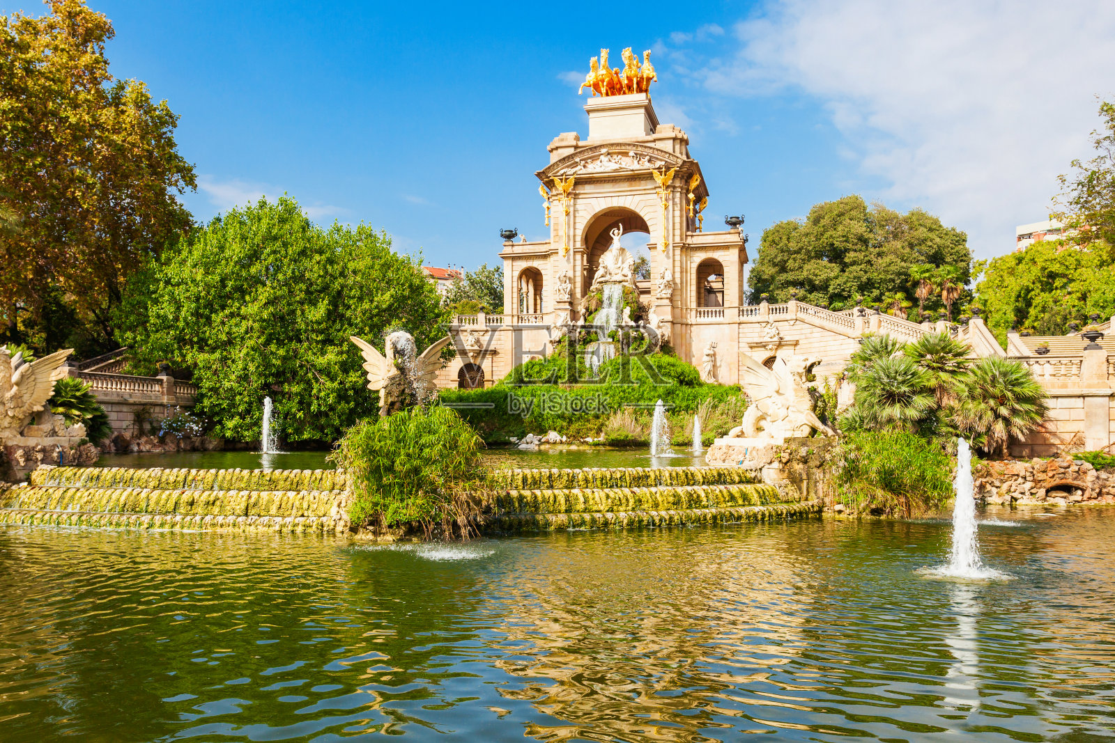 Ciutadella公园或Citadel公园照片摄影图片