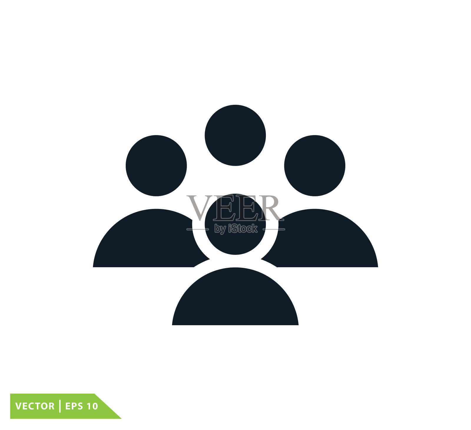 人图标矢量标志模板插画图片素材