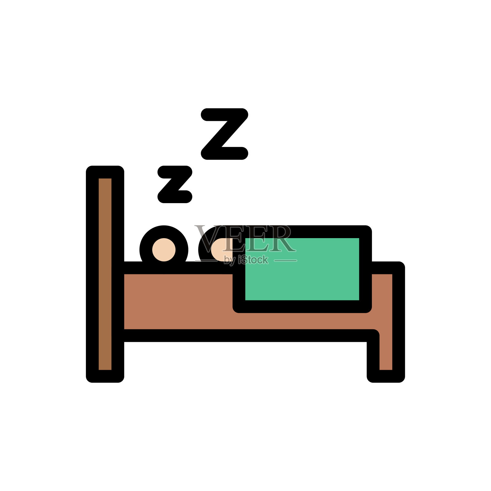 病人插画图片素材