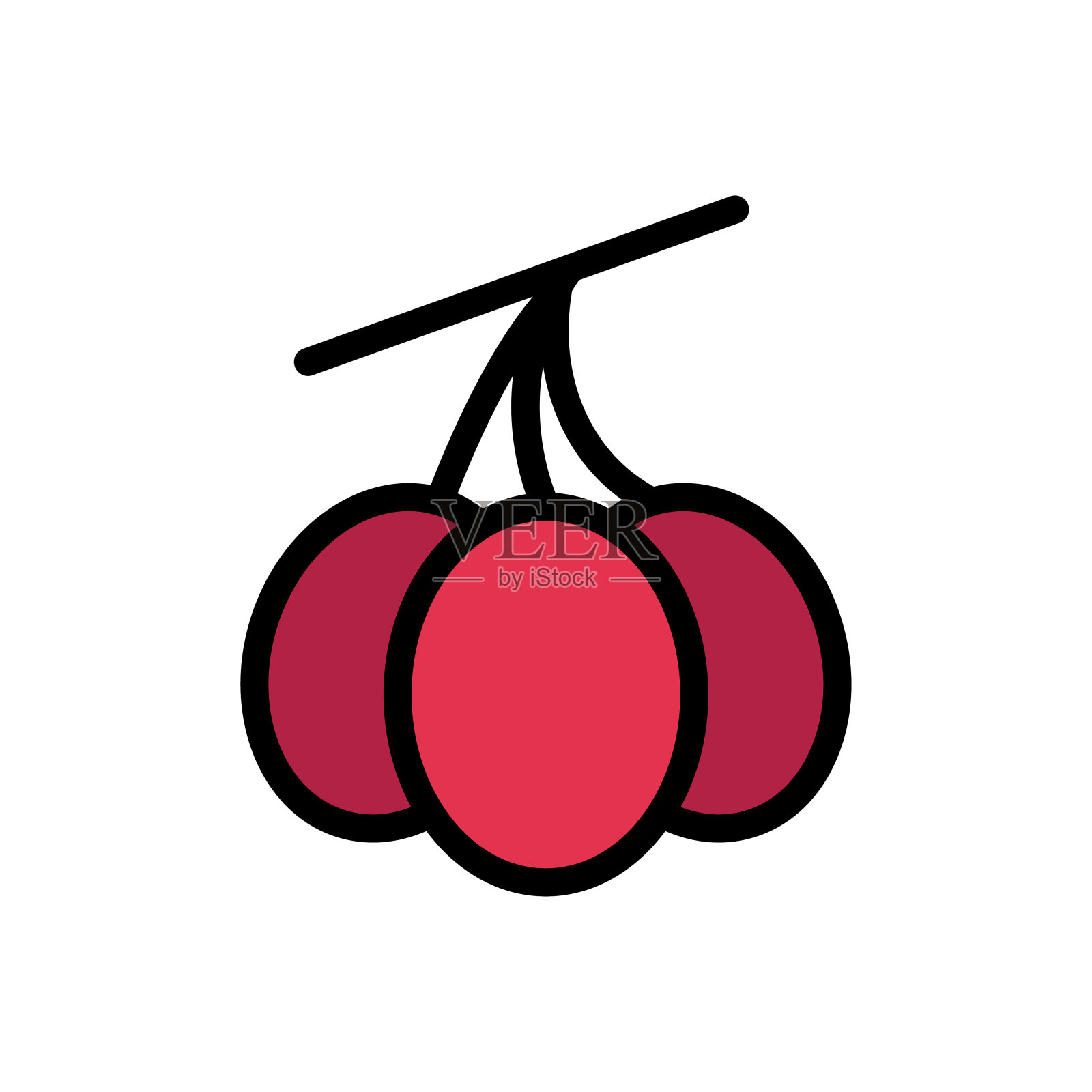 橄榄插画图片素材