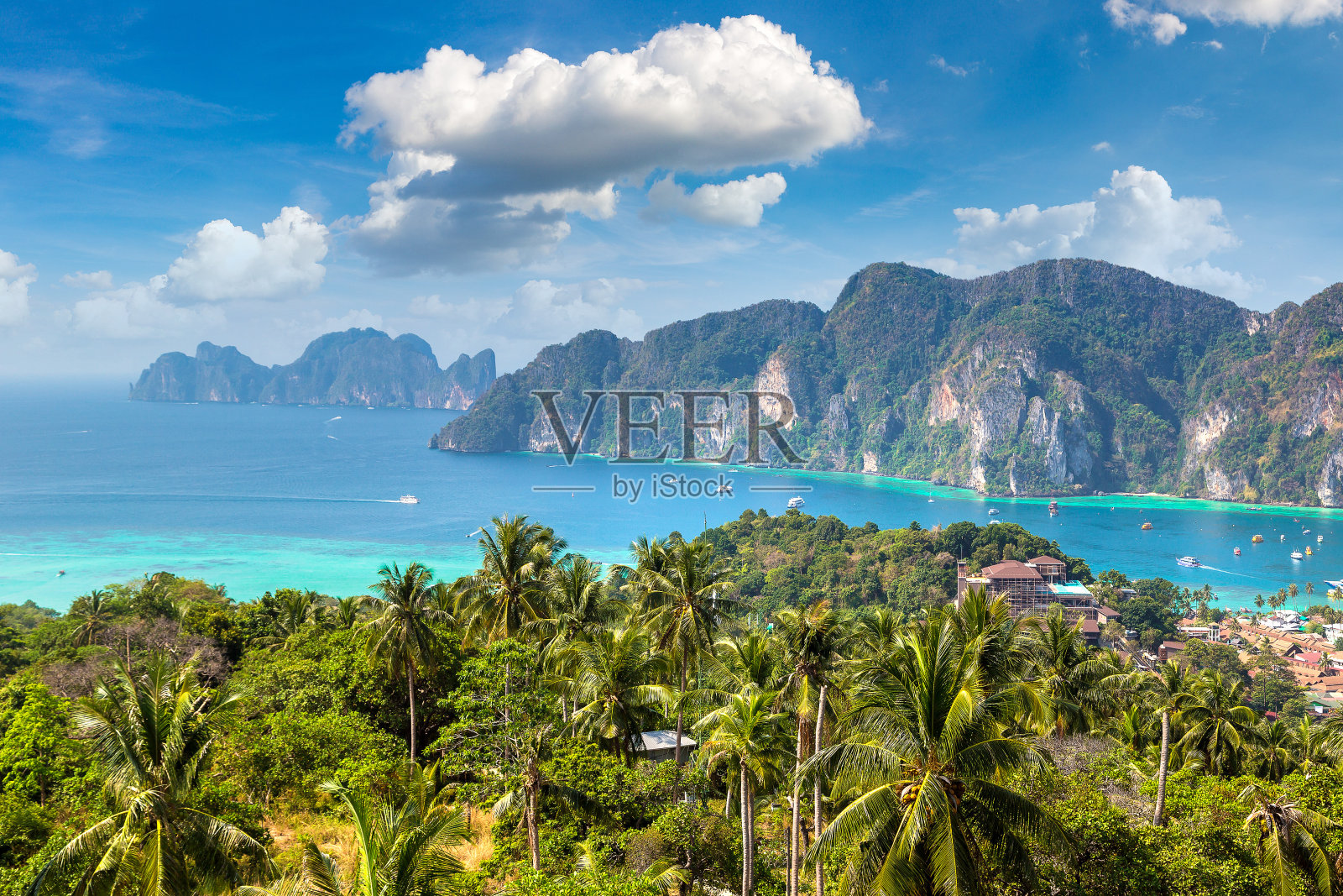 泰国的披披登岛照片摄影图片