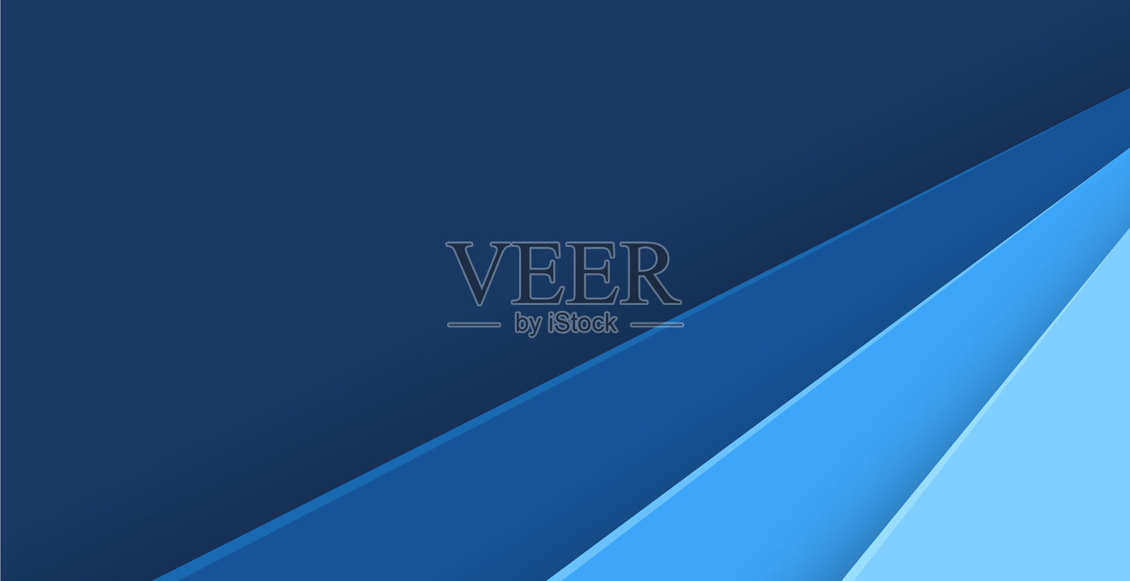 纸层蓝色抽象背景使用插画图片素材