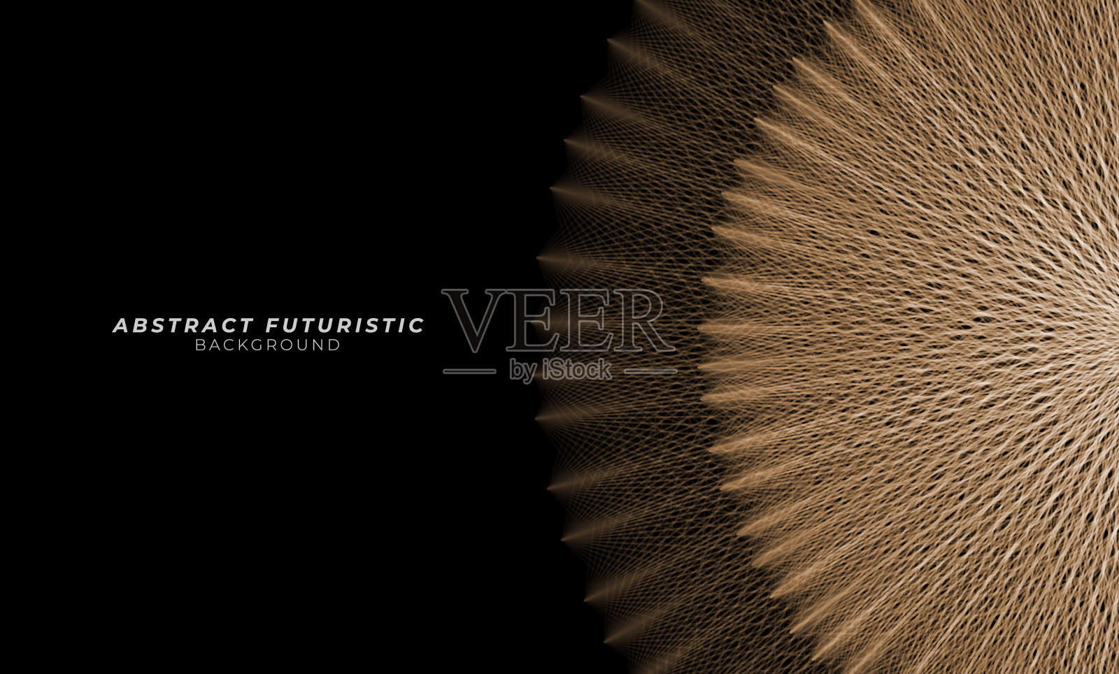 摘要灯光图案技术背景。未来主义背景，抽象艺术墙纸。插画图片素材