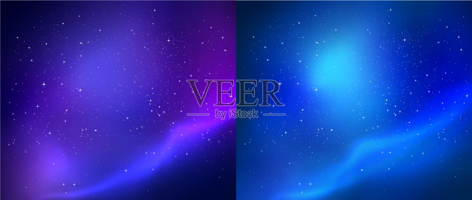 外太空背景插画图片素材