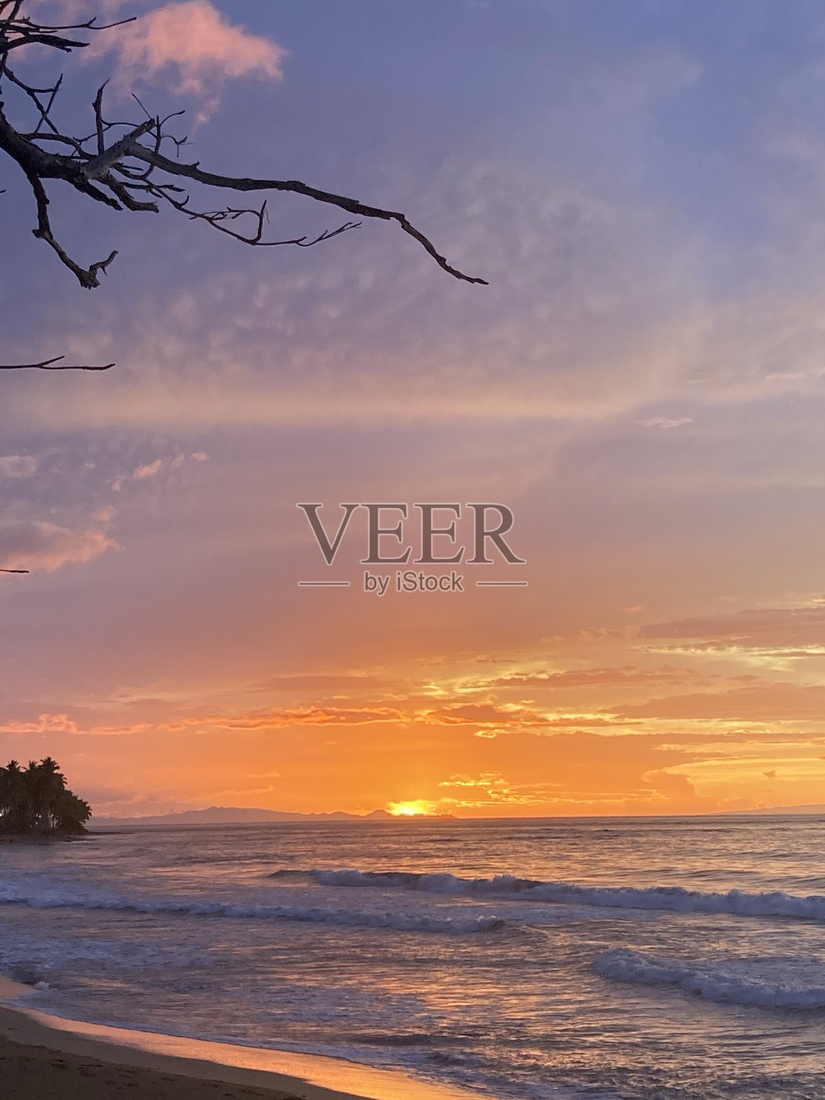 加勒比的黎明照片摄影图片