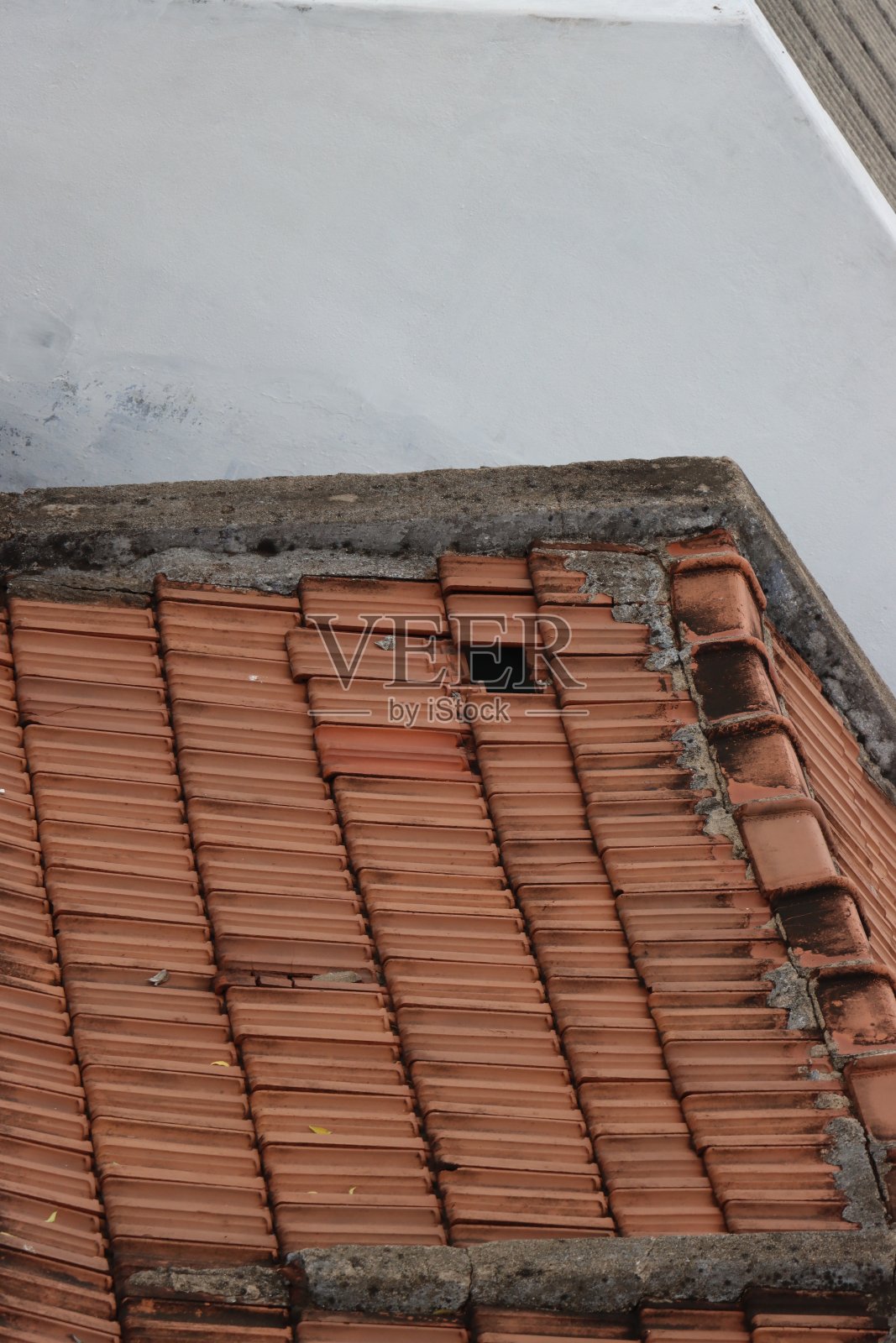 老南印度家庭屋顶照片摄影图片