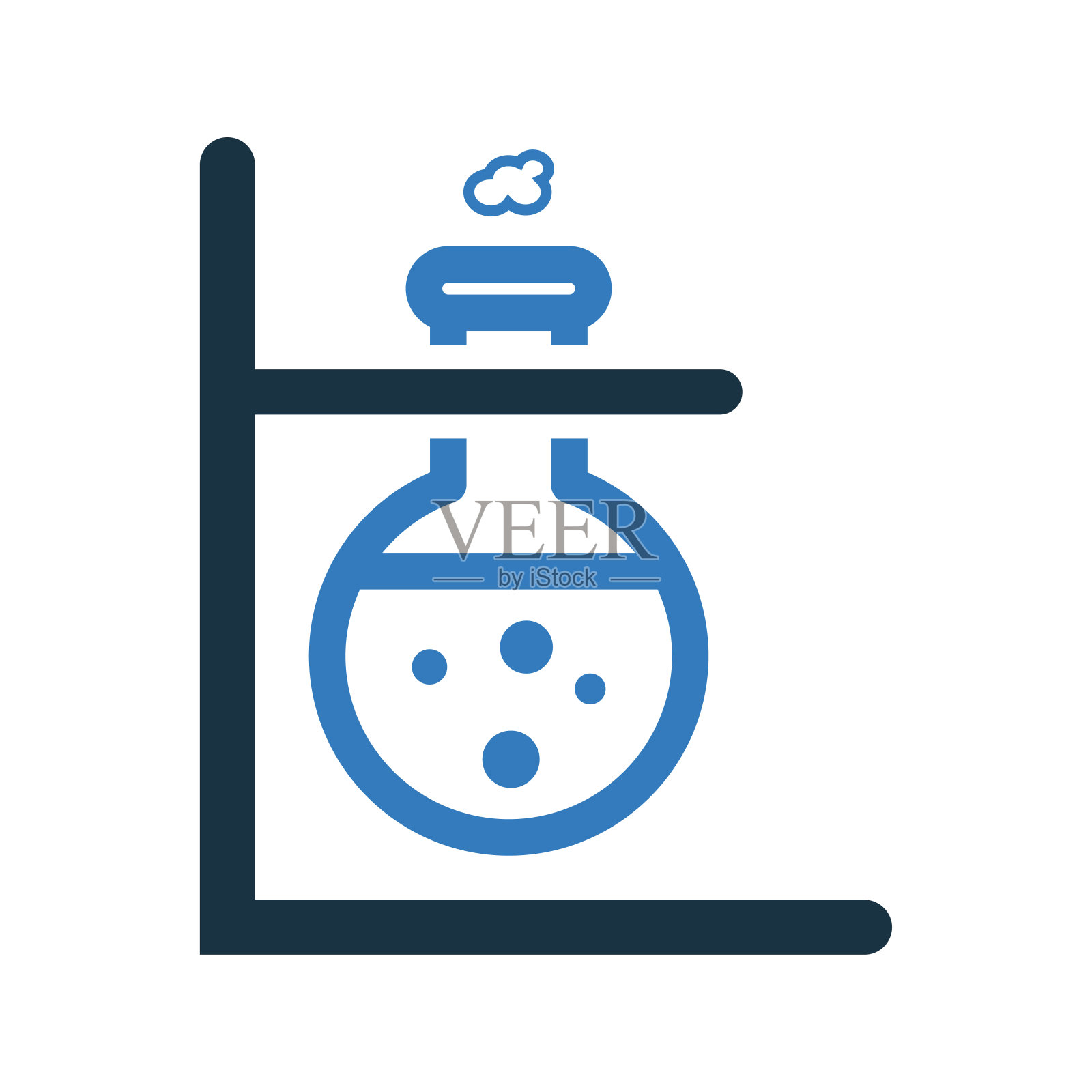 实验，实验室，测试图标设计插画图片素材