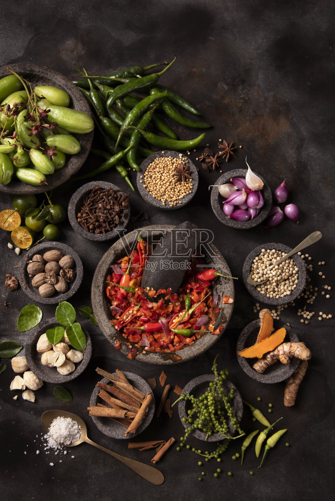 印尼香料照片摄影图片