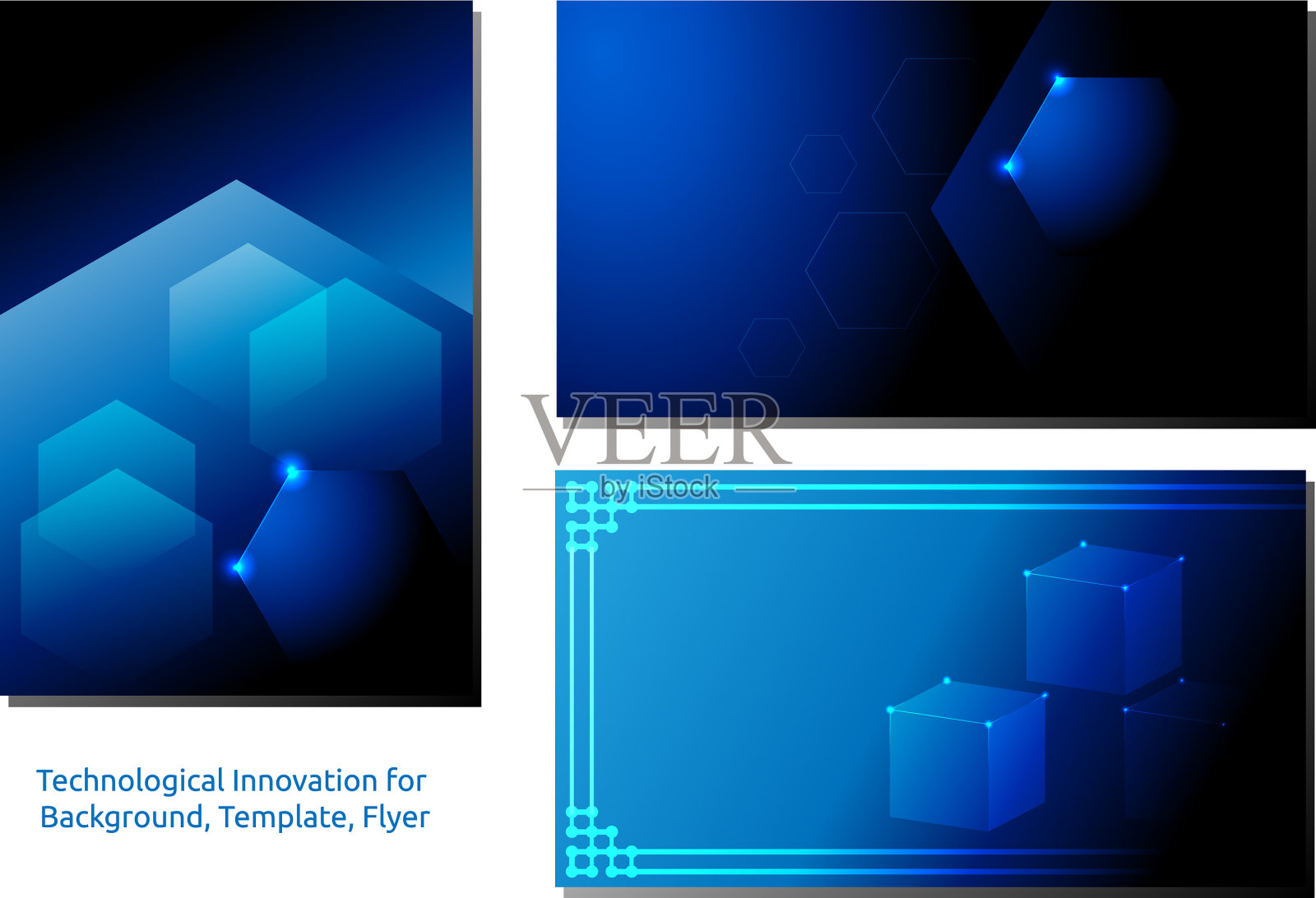 摘要从六角工艺设计模板素材