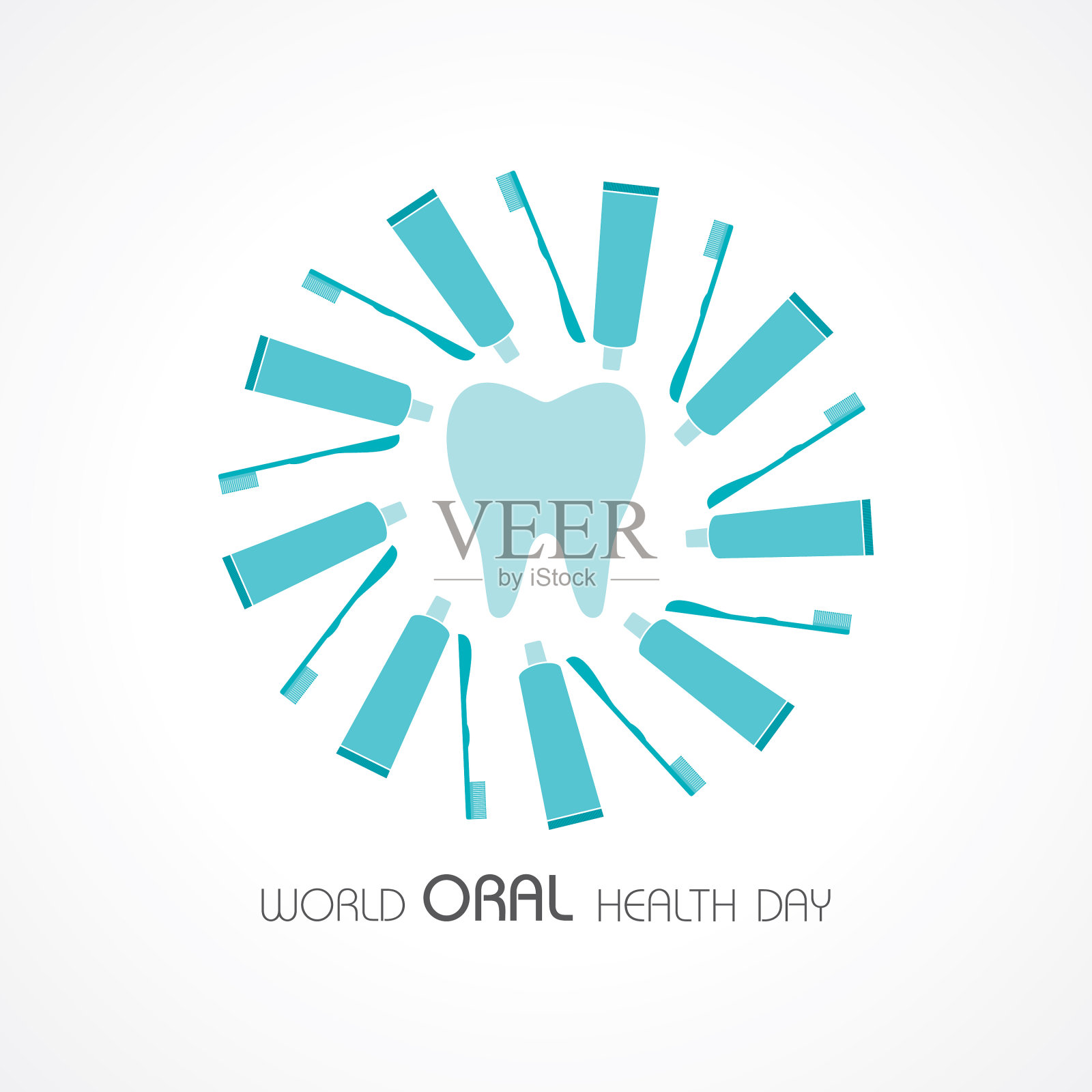 世界口腔卫生日设计3月20日插画图片素材