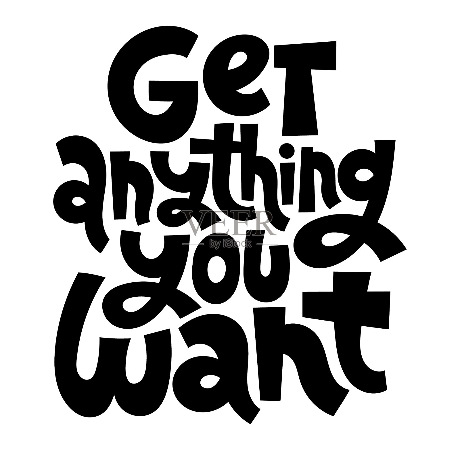 字母报价插画图片素材