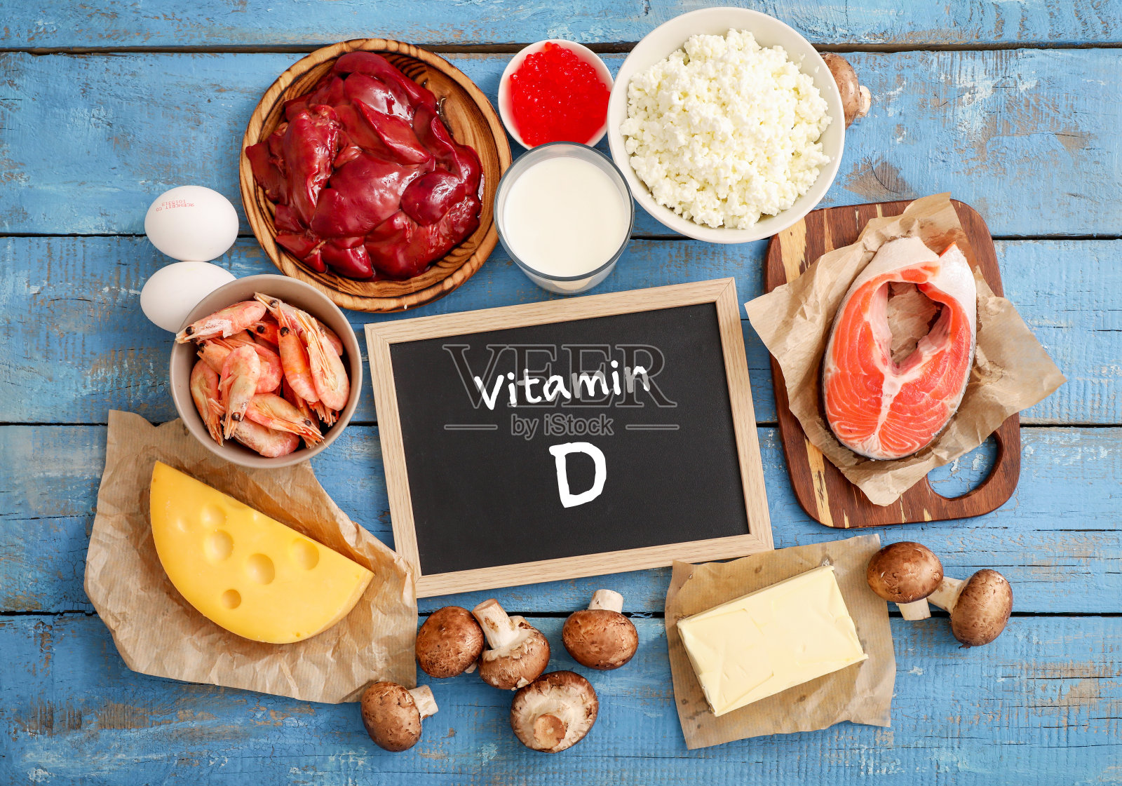 高维生素D来源分类照片摄影图片