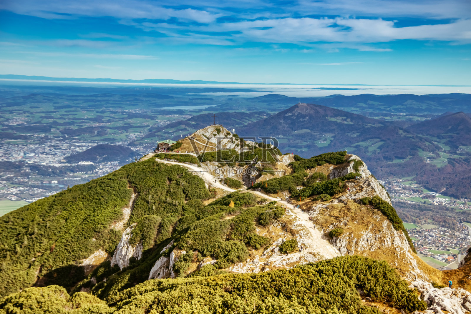 Untersberg山照片摄影图片