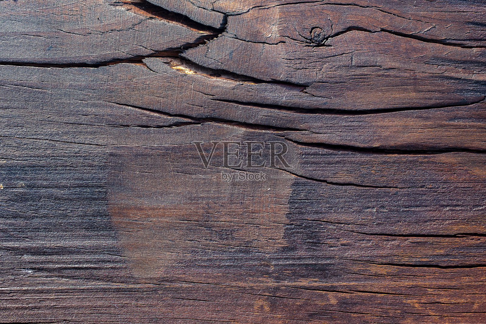 柚木纹理，有裂缝和结照片摄影图片