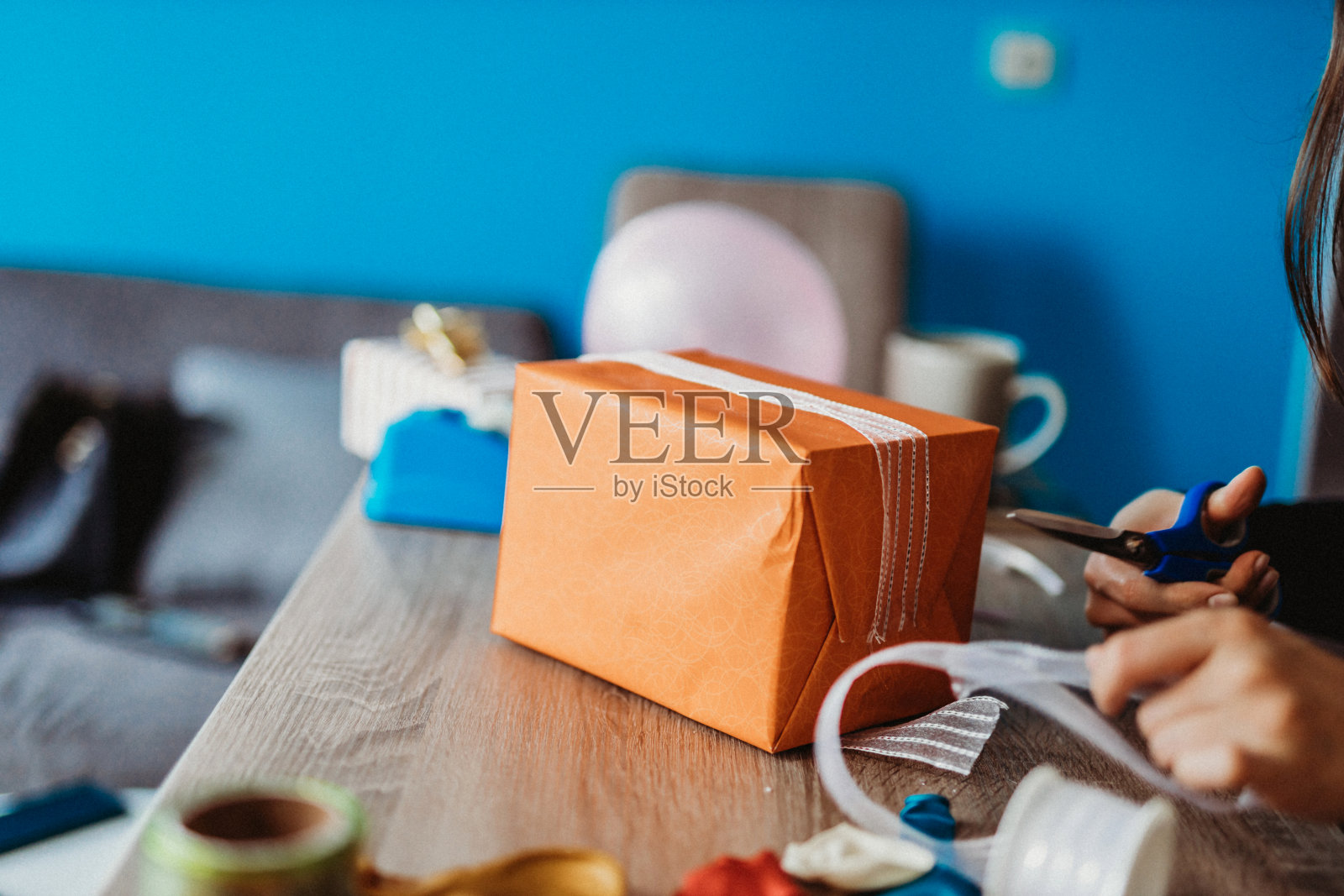 包装礼物照片摄影图片