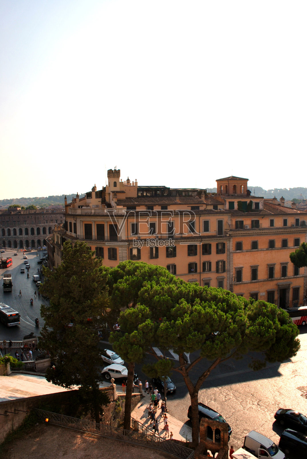 从祖国的圣坛上俯瞰瑟瑟·马塞洛大街照片摄影图片