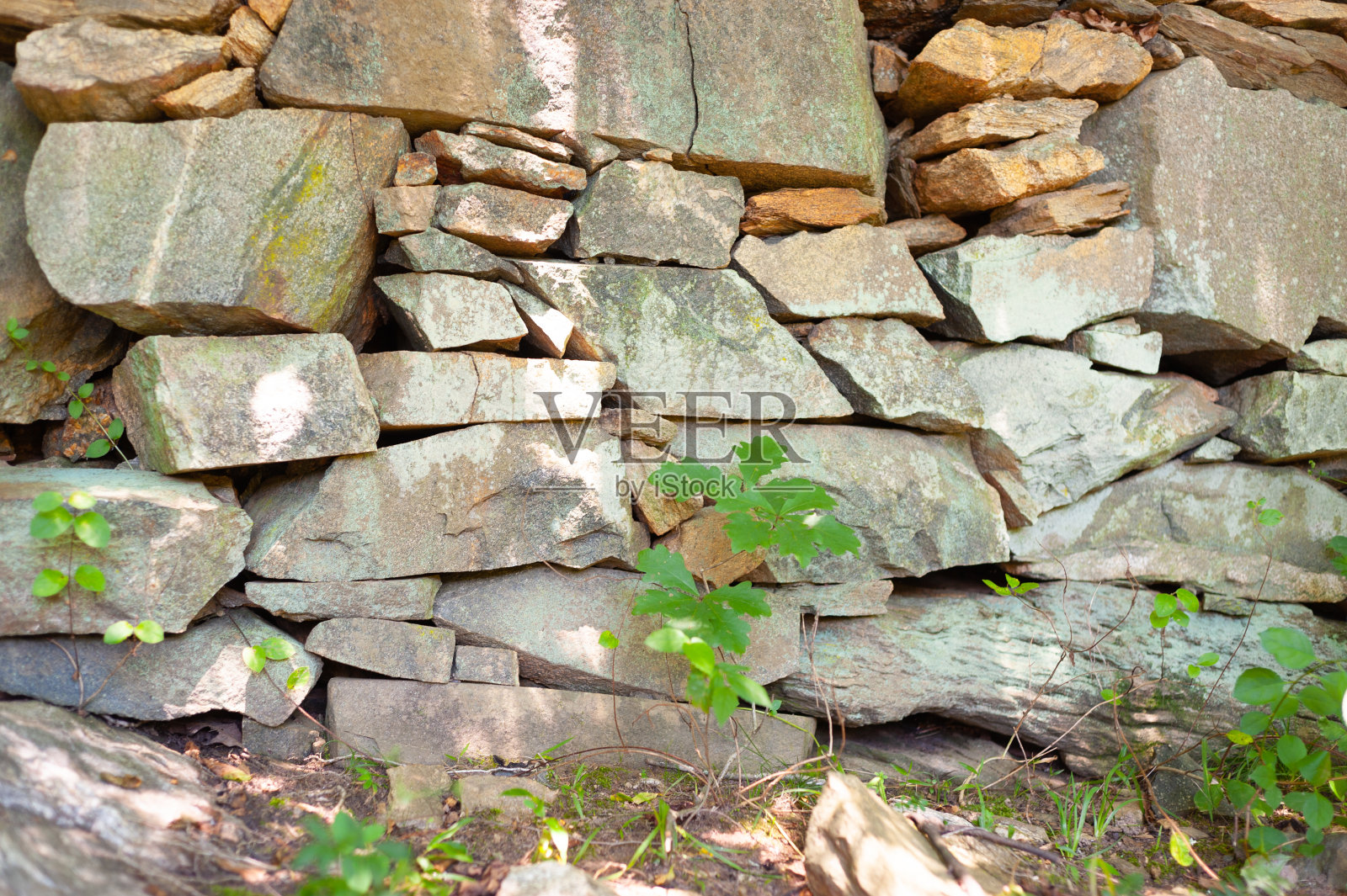 19世纪的石墙细节照片摄影图片