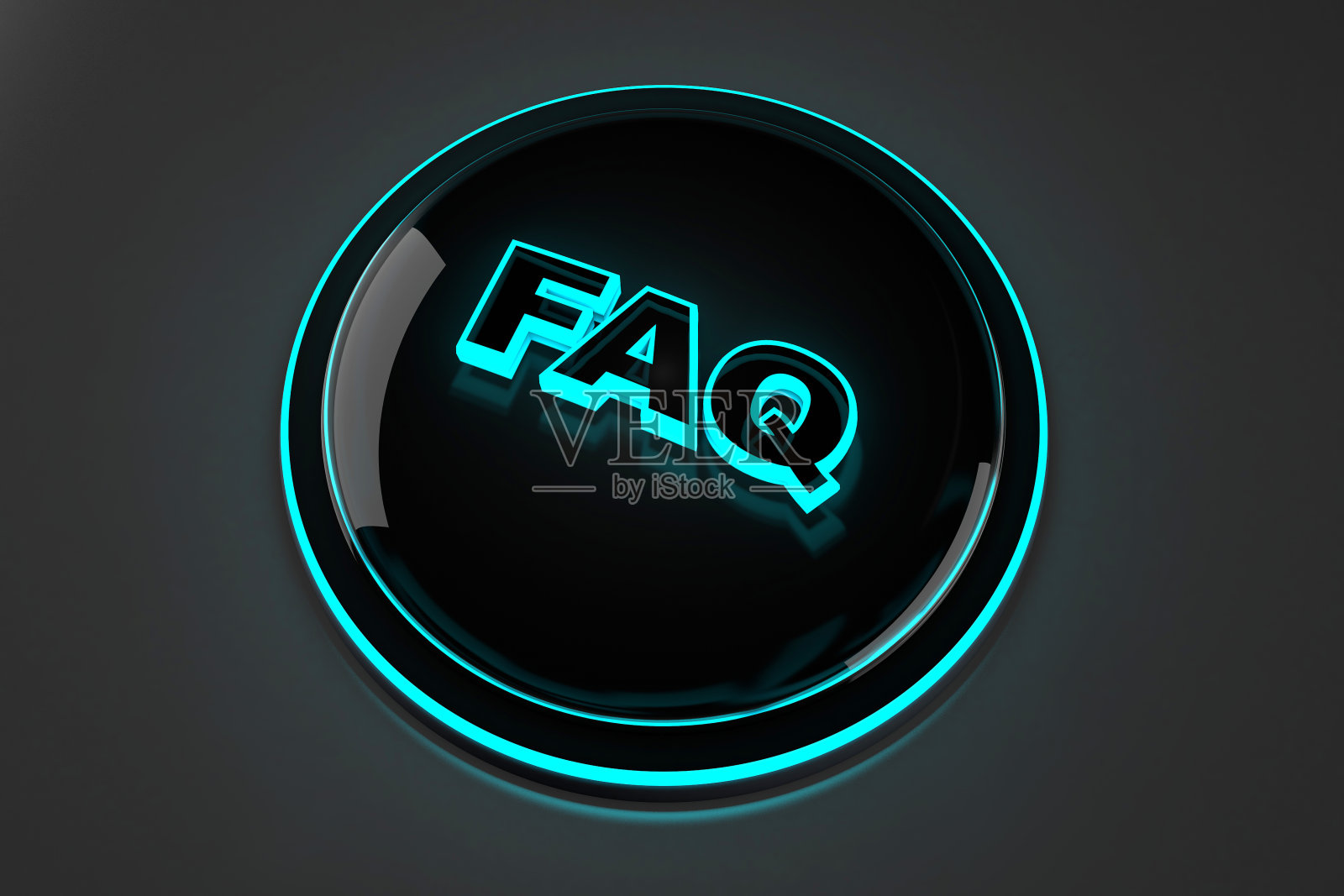 FAQ按钮照片摄影图片