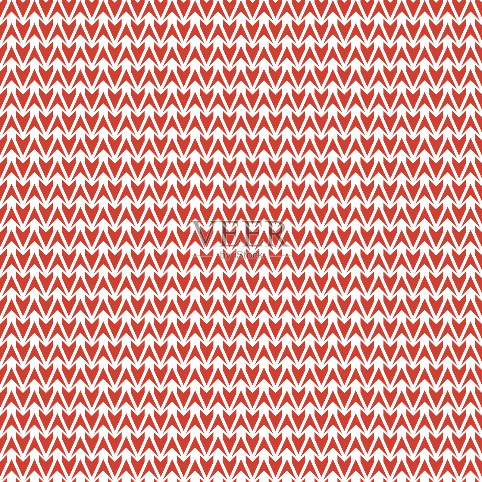 红白针织纹理无缝矢量图案插画图片素材