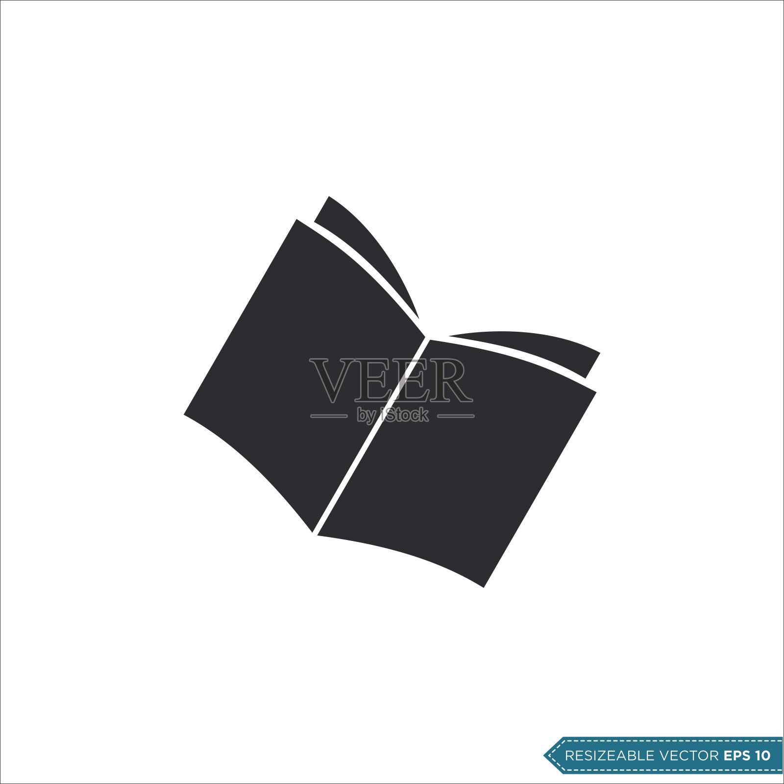 图书文具教育图标矢量模板插图设计插画图片素材