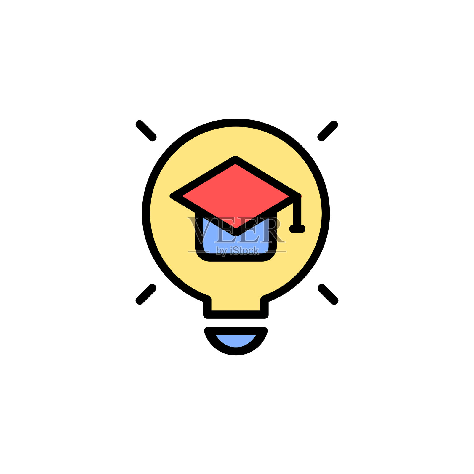 创新图标在线学习图标完美的图标素材