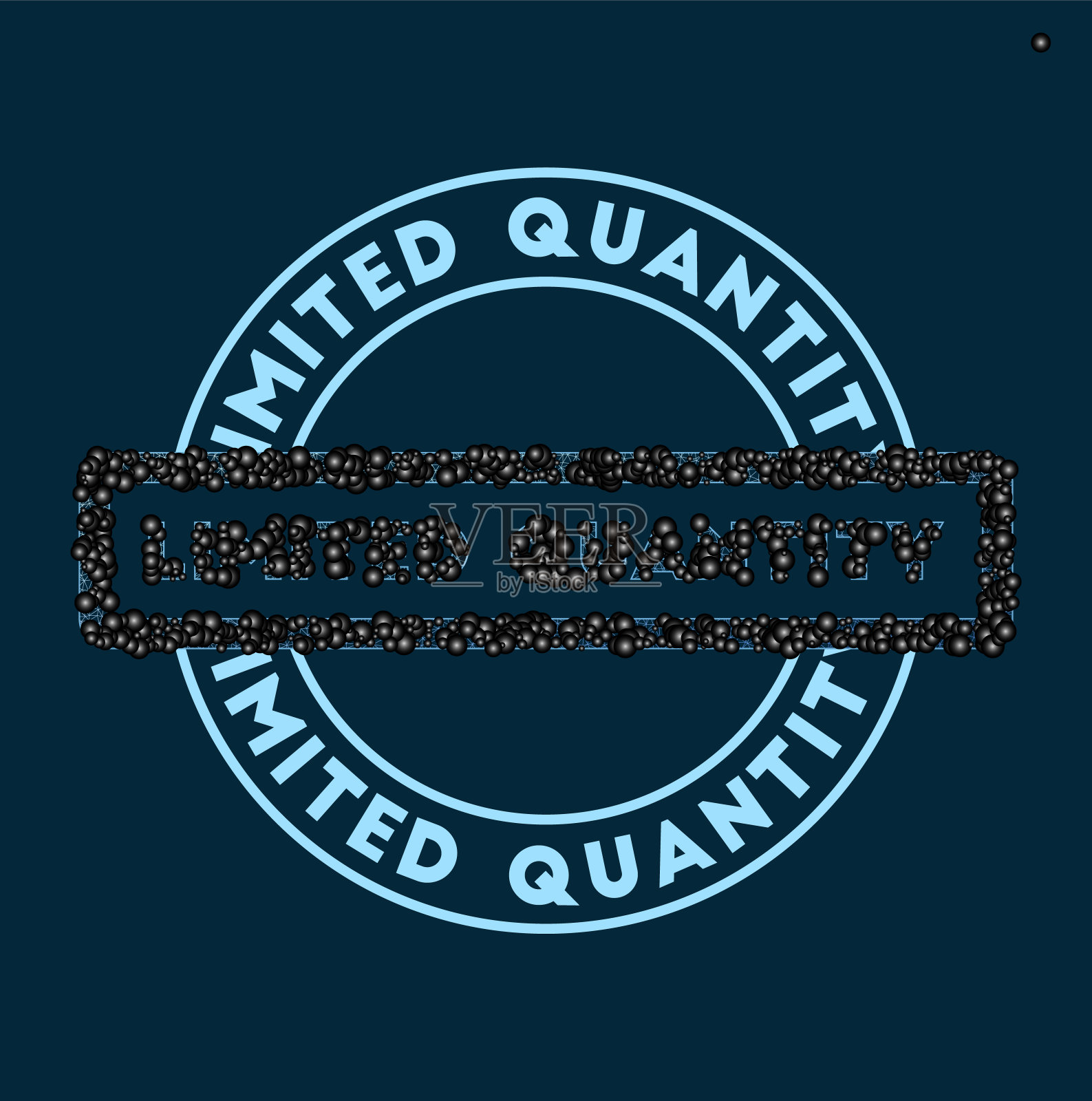 有限的数量。插画图片素材