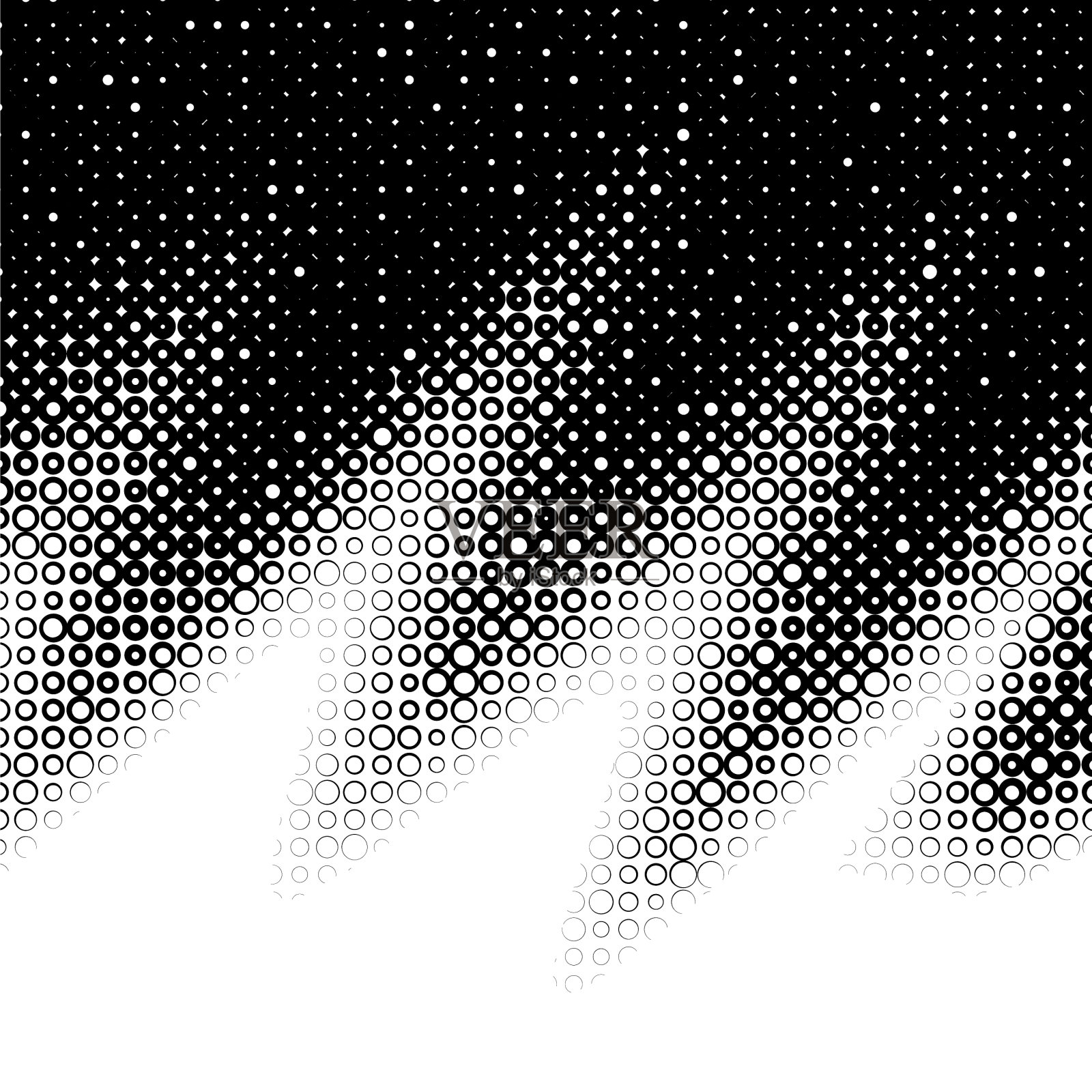 背景与梯度黑色和白色插画图片素材