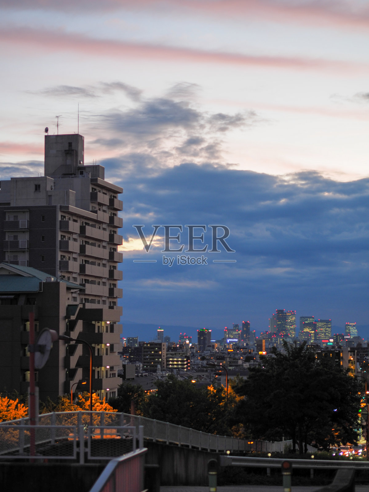 名古屋城市景观照片摄影图片