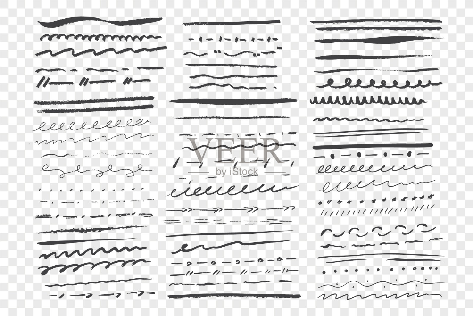 草图强调集插画图片素材