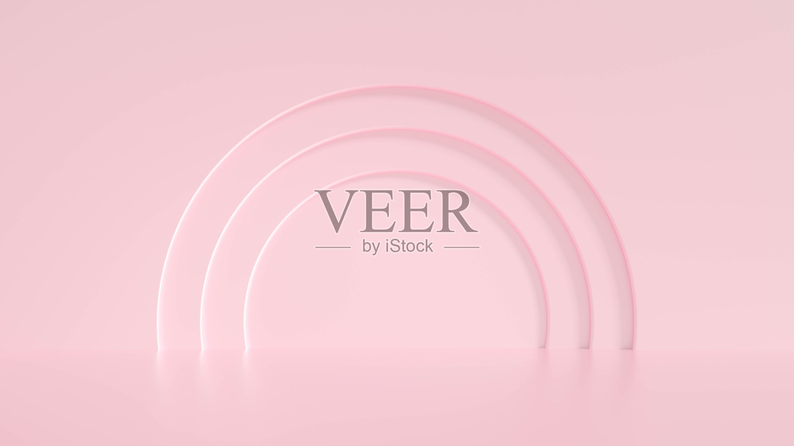 极简主义抽象背景，基座。3d渲染，3d渲染。照片摄影图片