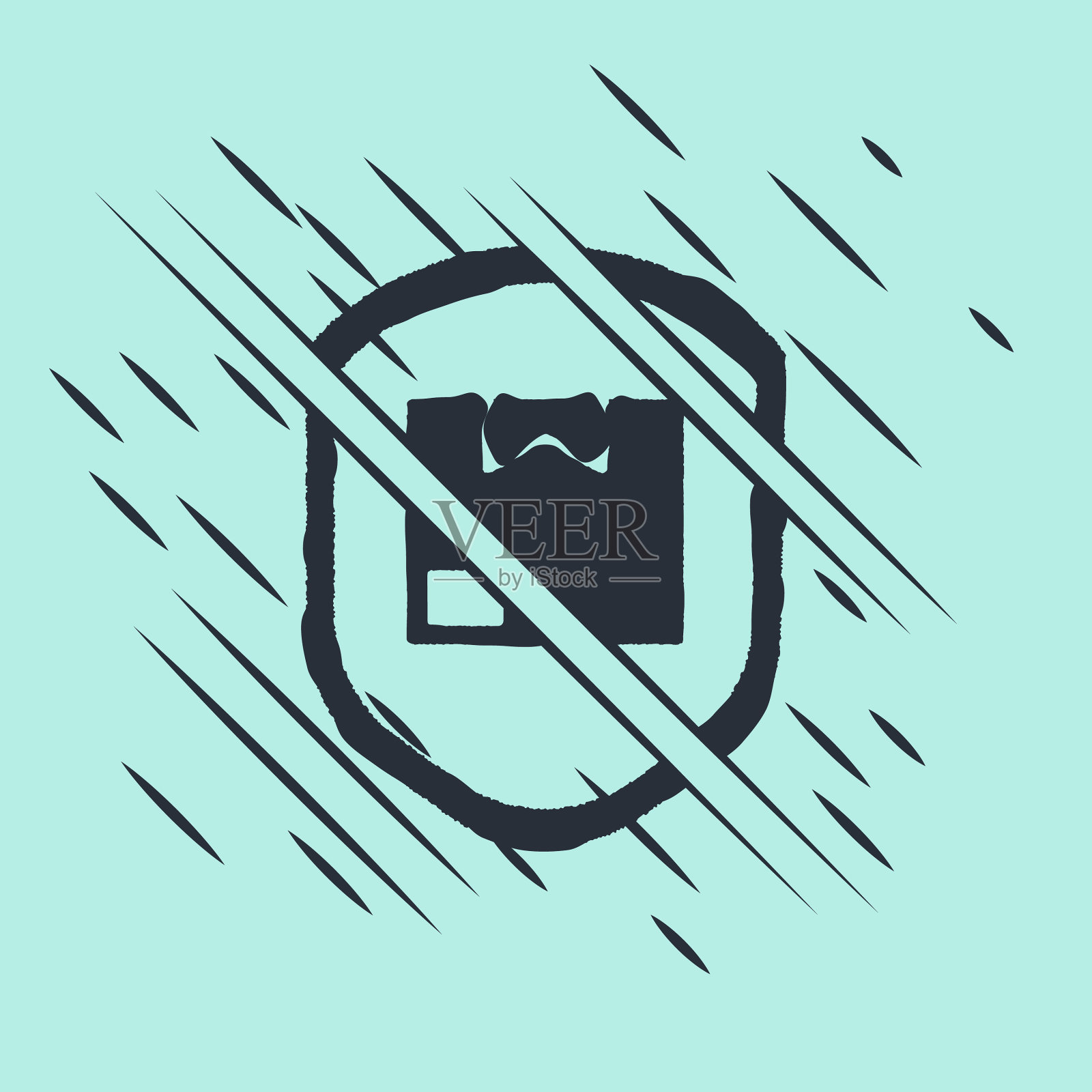 黑色交付包安全与盾牌图标图标素材