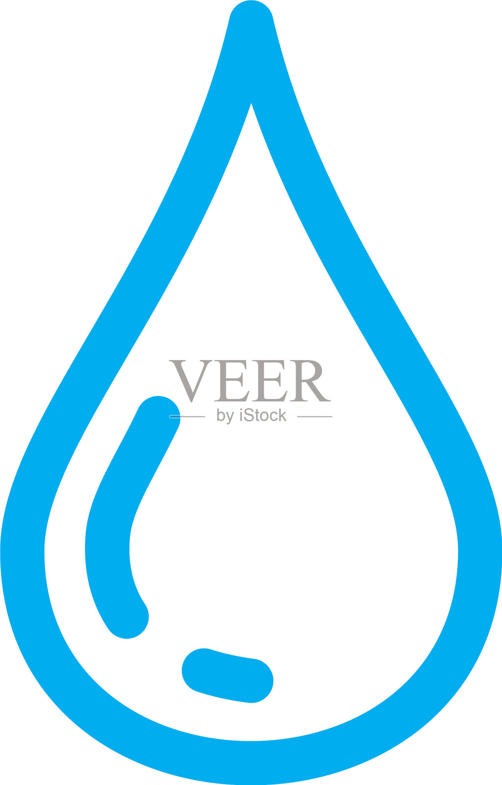 一个拖拽图标符号平面图形和网页设计插画图片素材