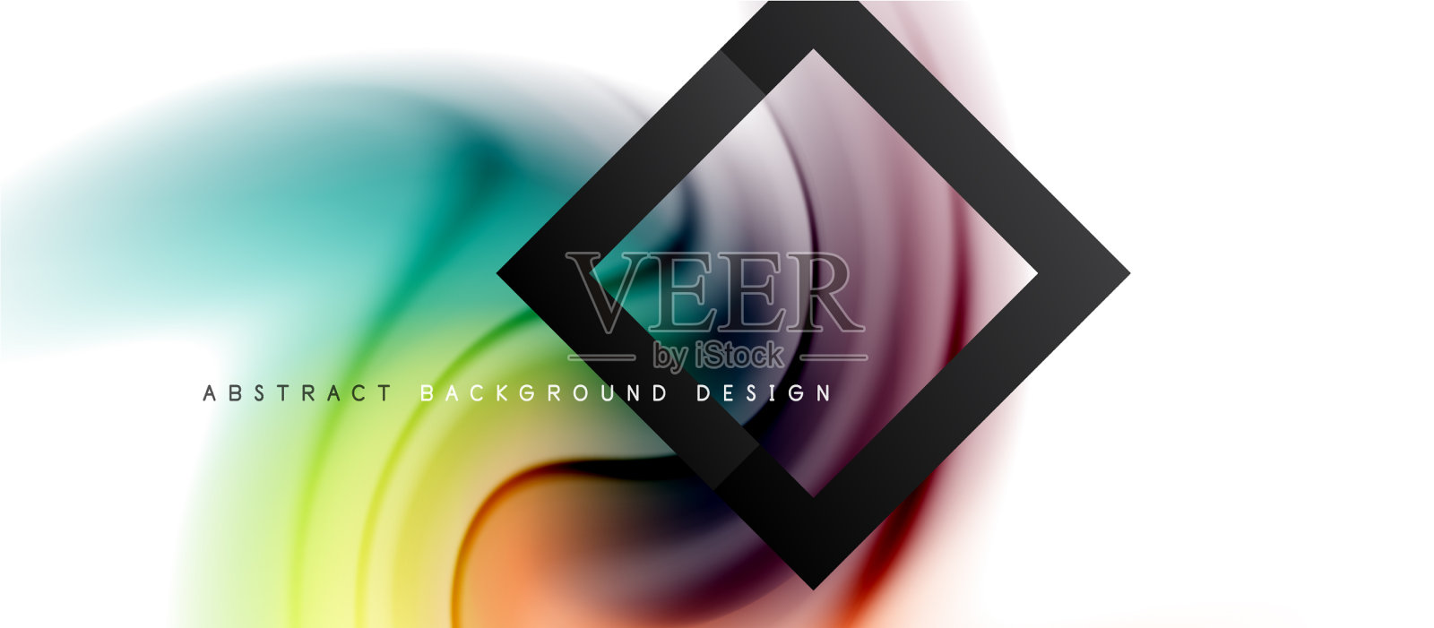 摘要背景流体混合梯度液体插画图片素材