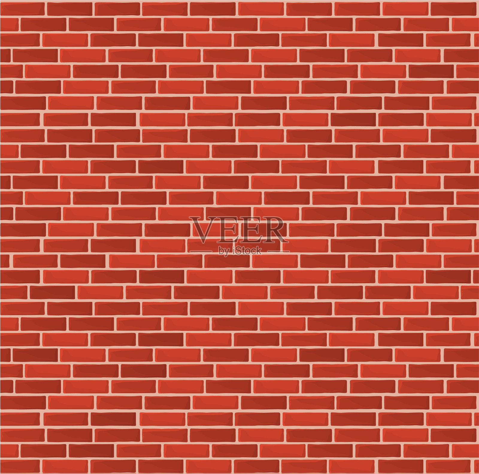 砖墙无缝图案插画图片素材