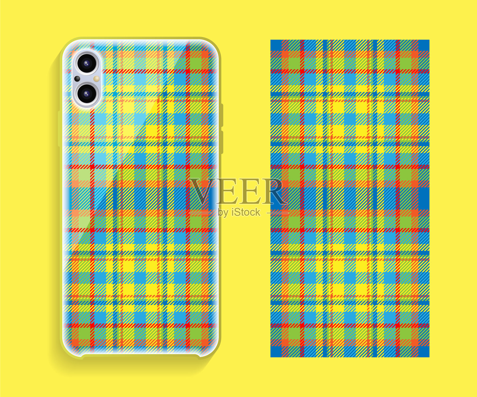 智能手机封面设计模型模板几何设计模板素材